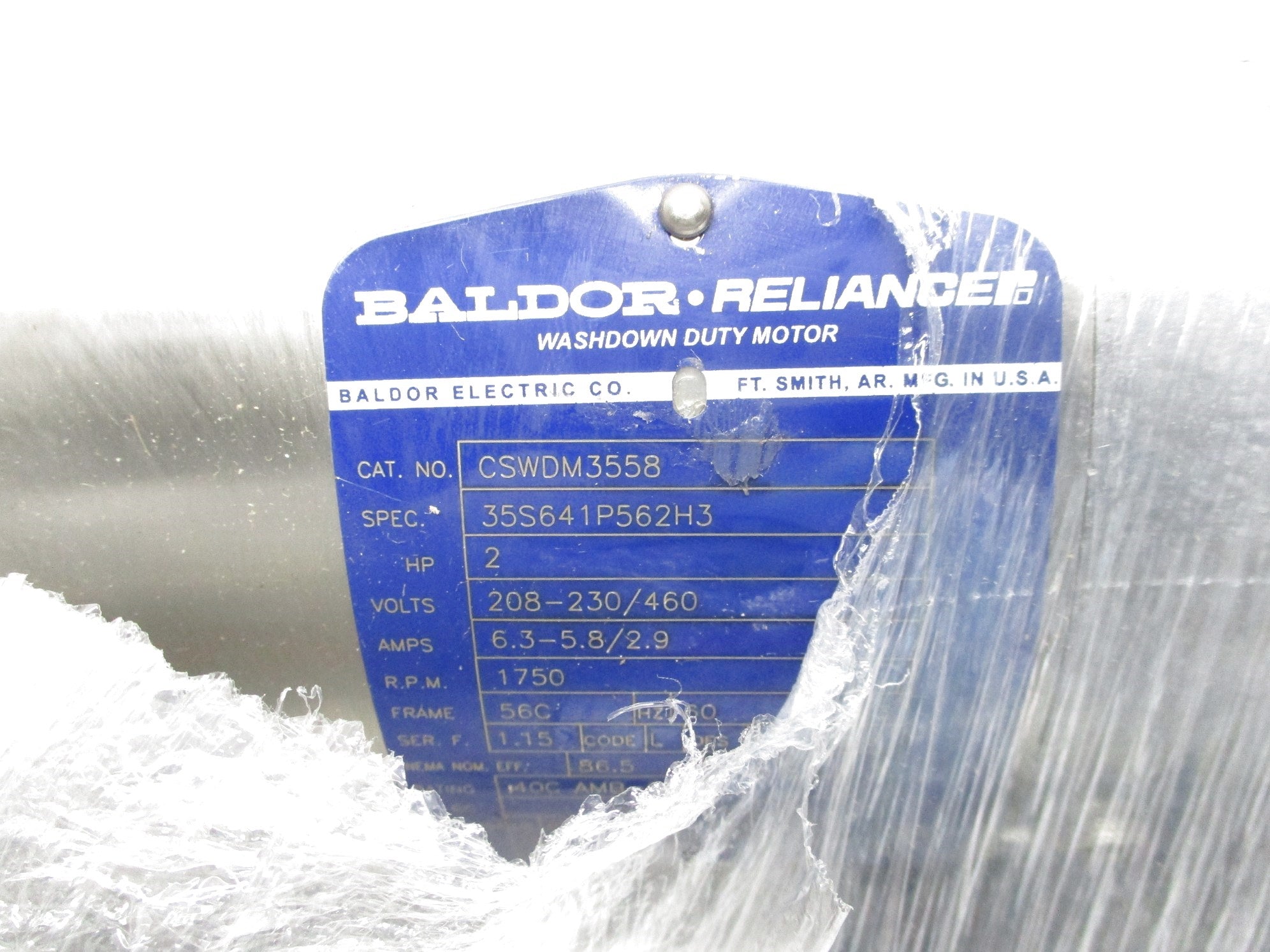 BALDOR CSWDM3558 NSMP