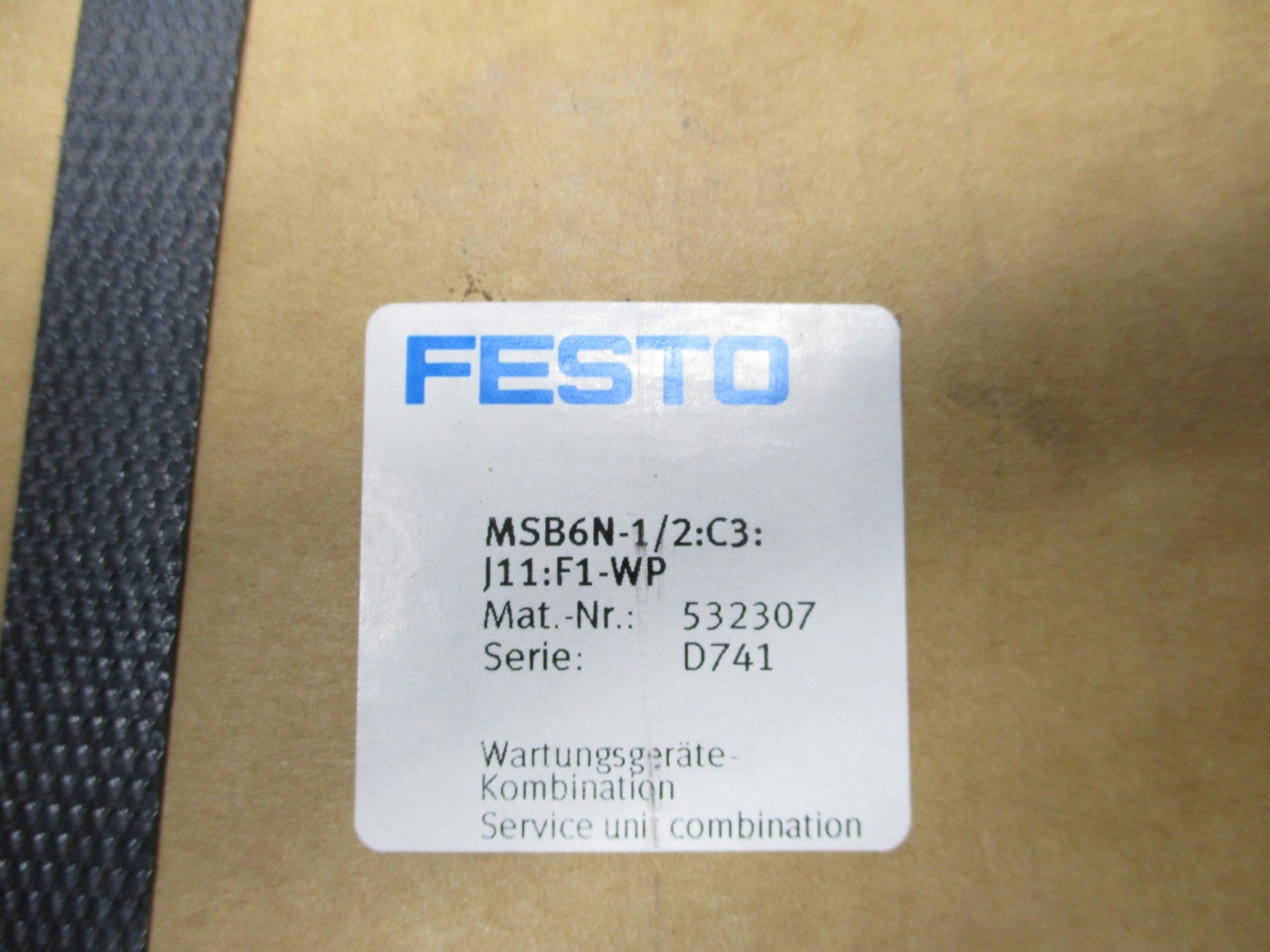 FESTO MSB6N-1/2:C3:J11:F1-WP NSFS