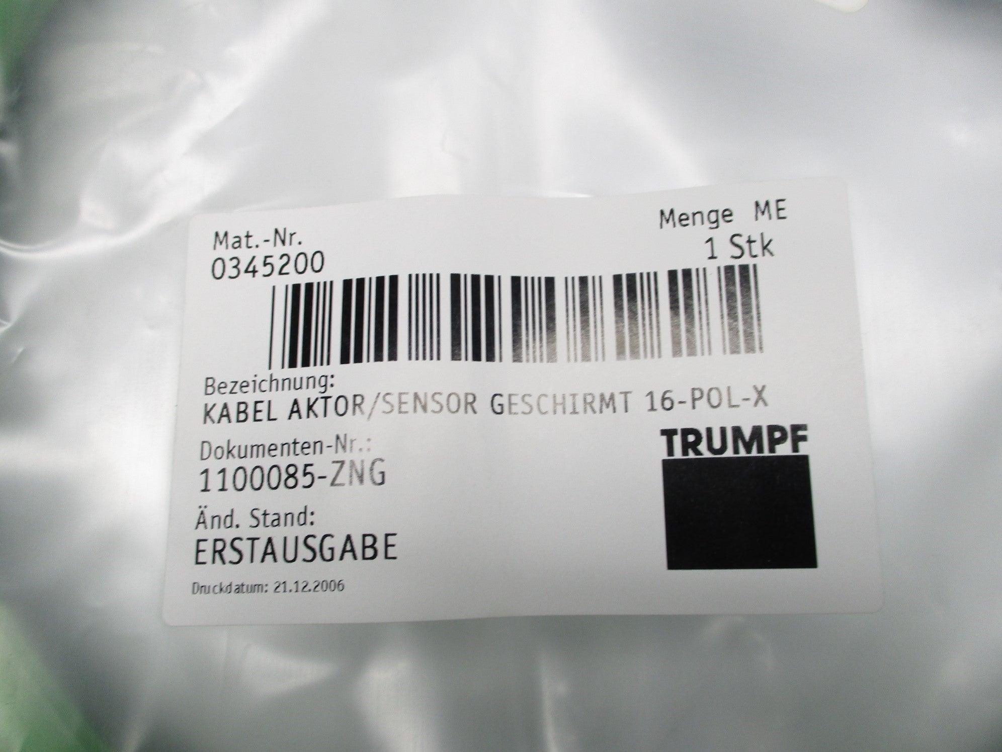 TRUMPF 0345200 NSMP