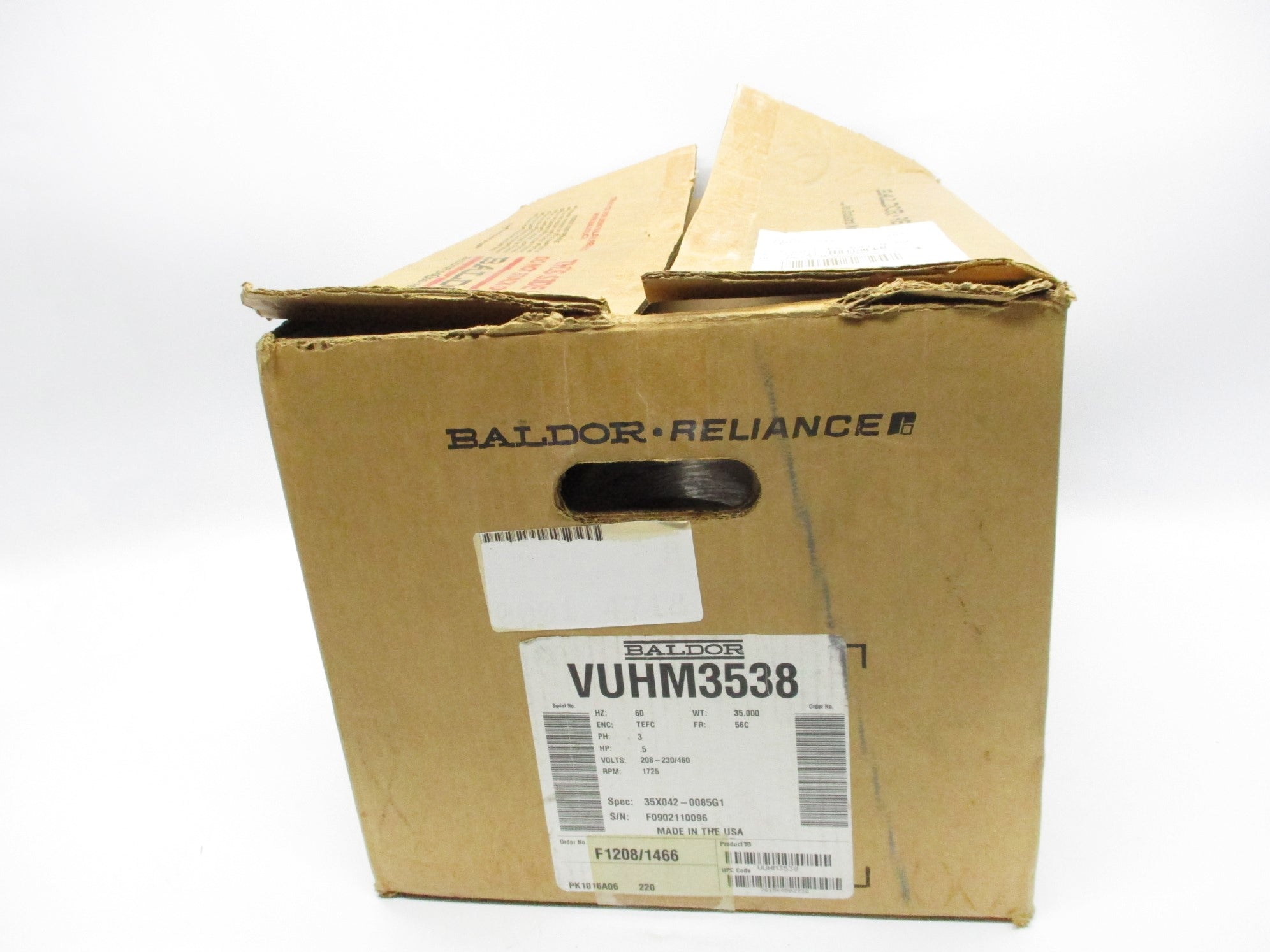 BALDOR VUHM3538 NSMP