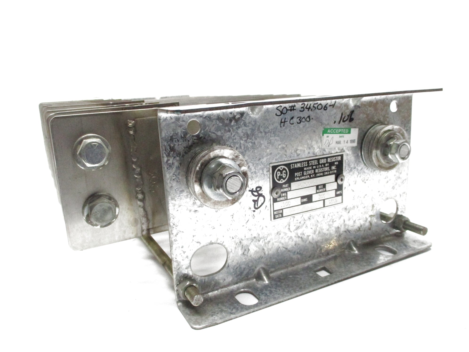POST GLOVER HC300-G 300A NSNP