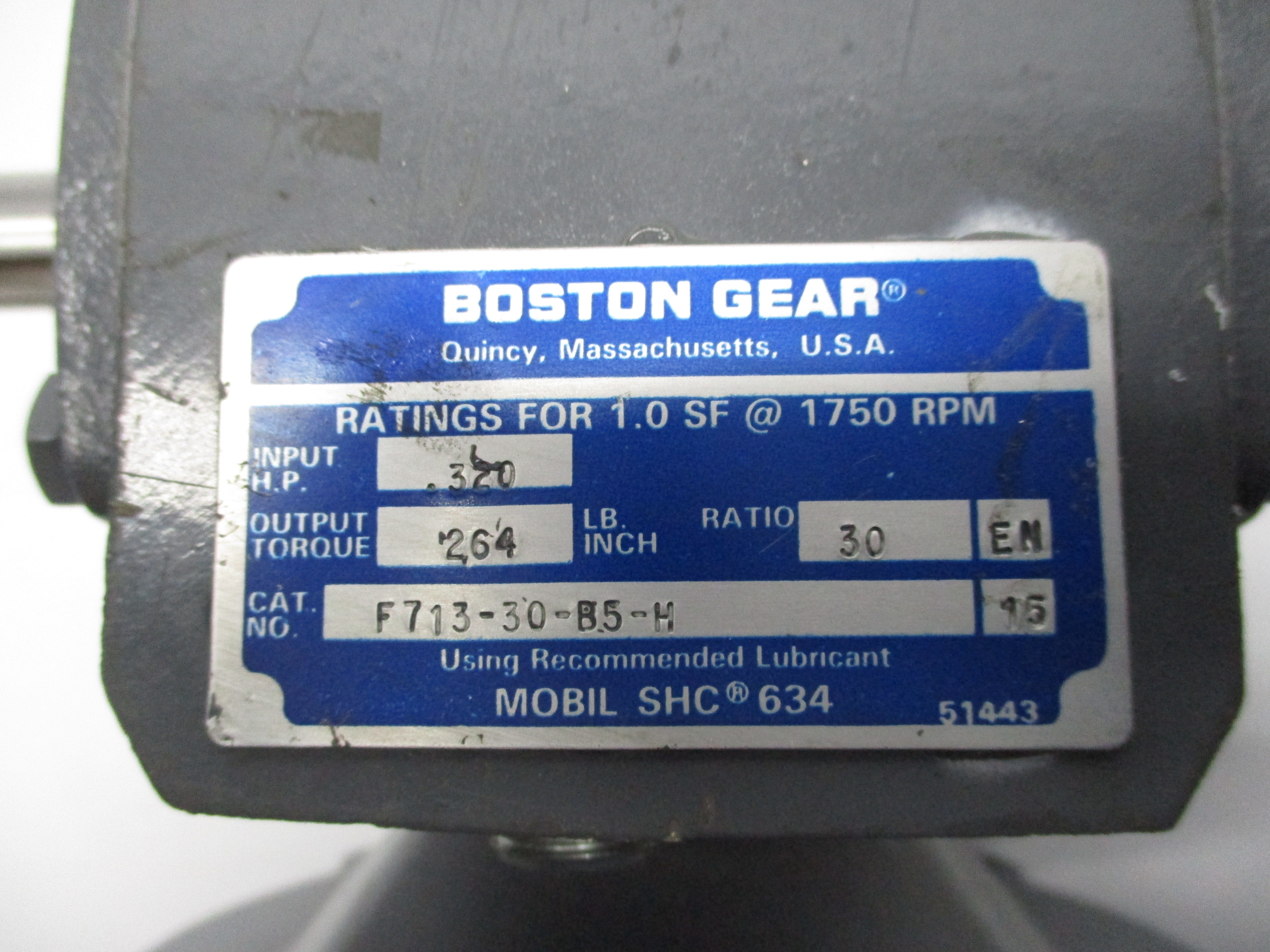 BOSTON GEAR F713-30-B5-H NSMP