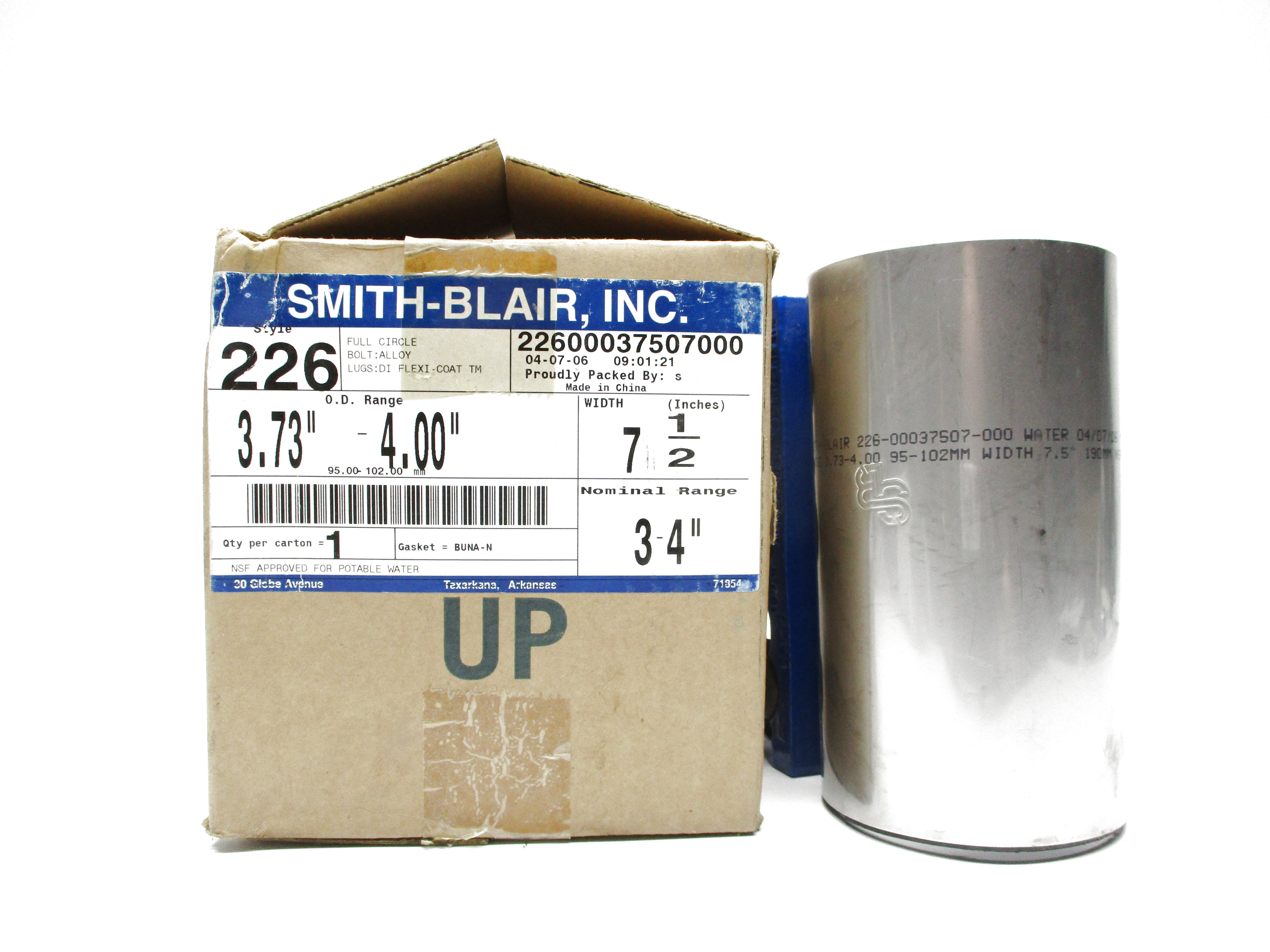 SMITH BLAIR 226-00037507-000 3.73"-4" NSMP
