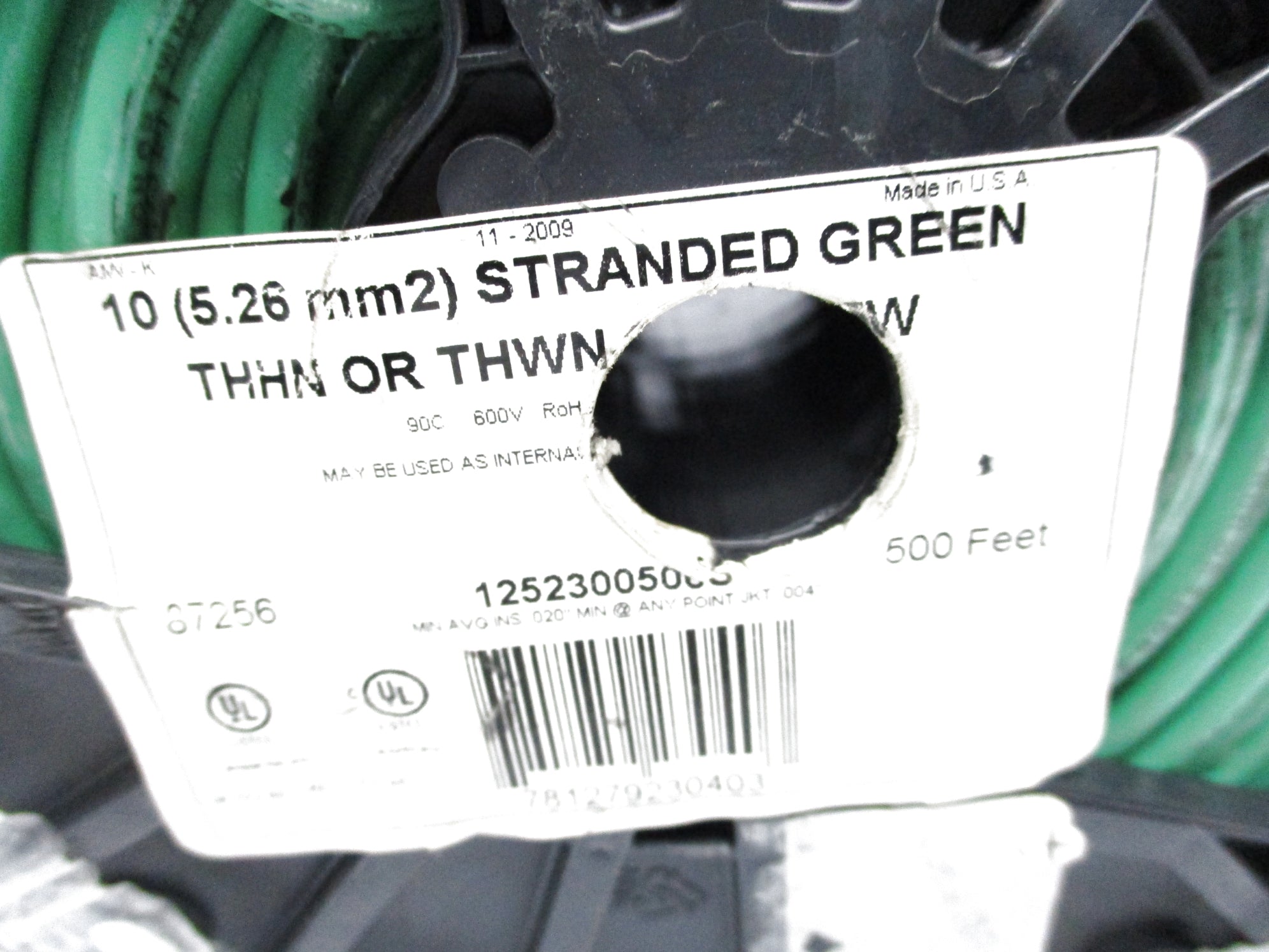 WIRE SPOOL 87256 12523005005 NSNP