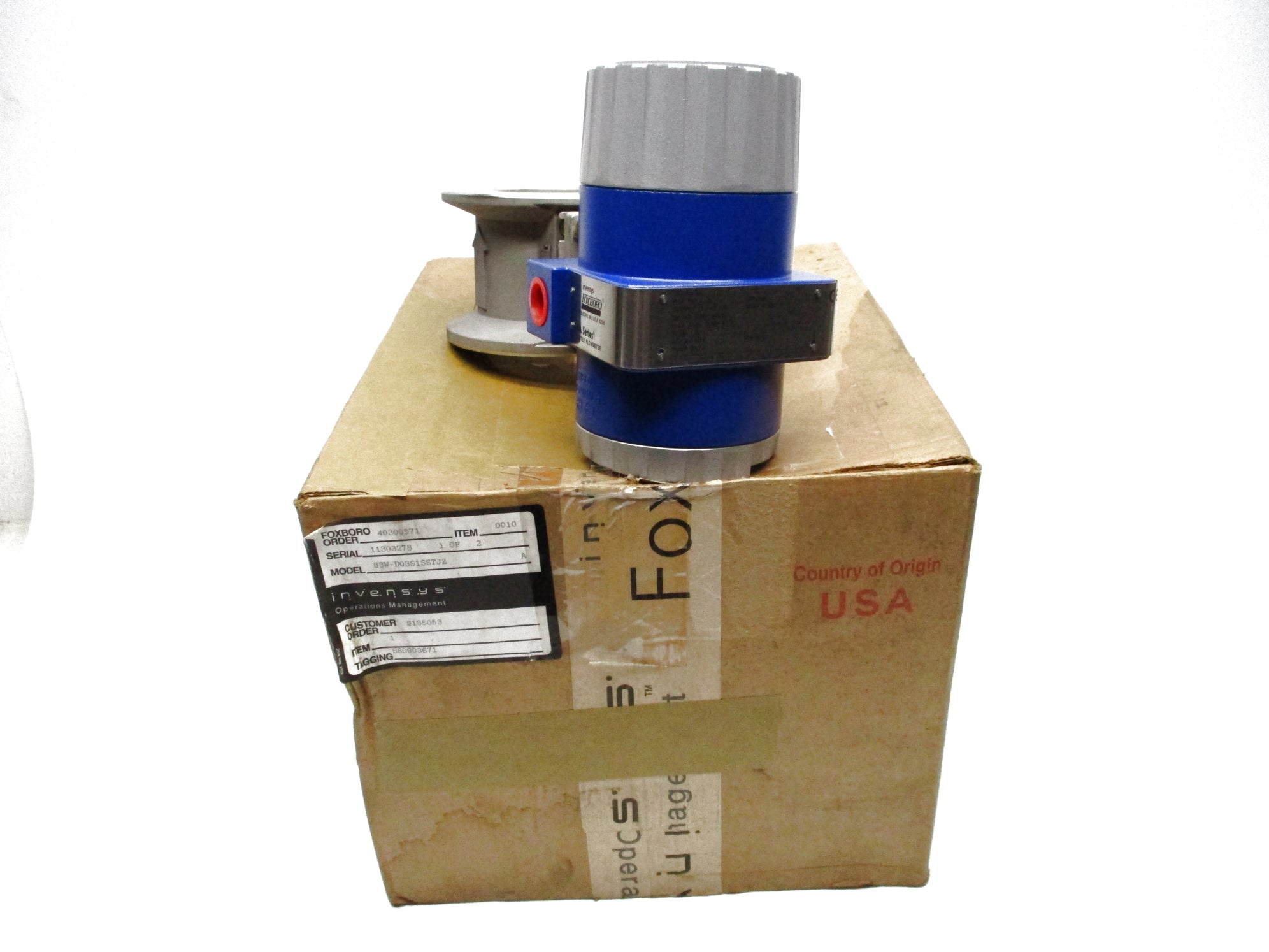 FOXBORO 83W-D03S1SSTJZ NSMP