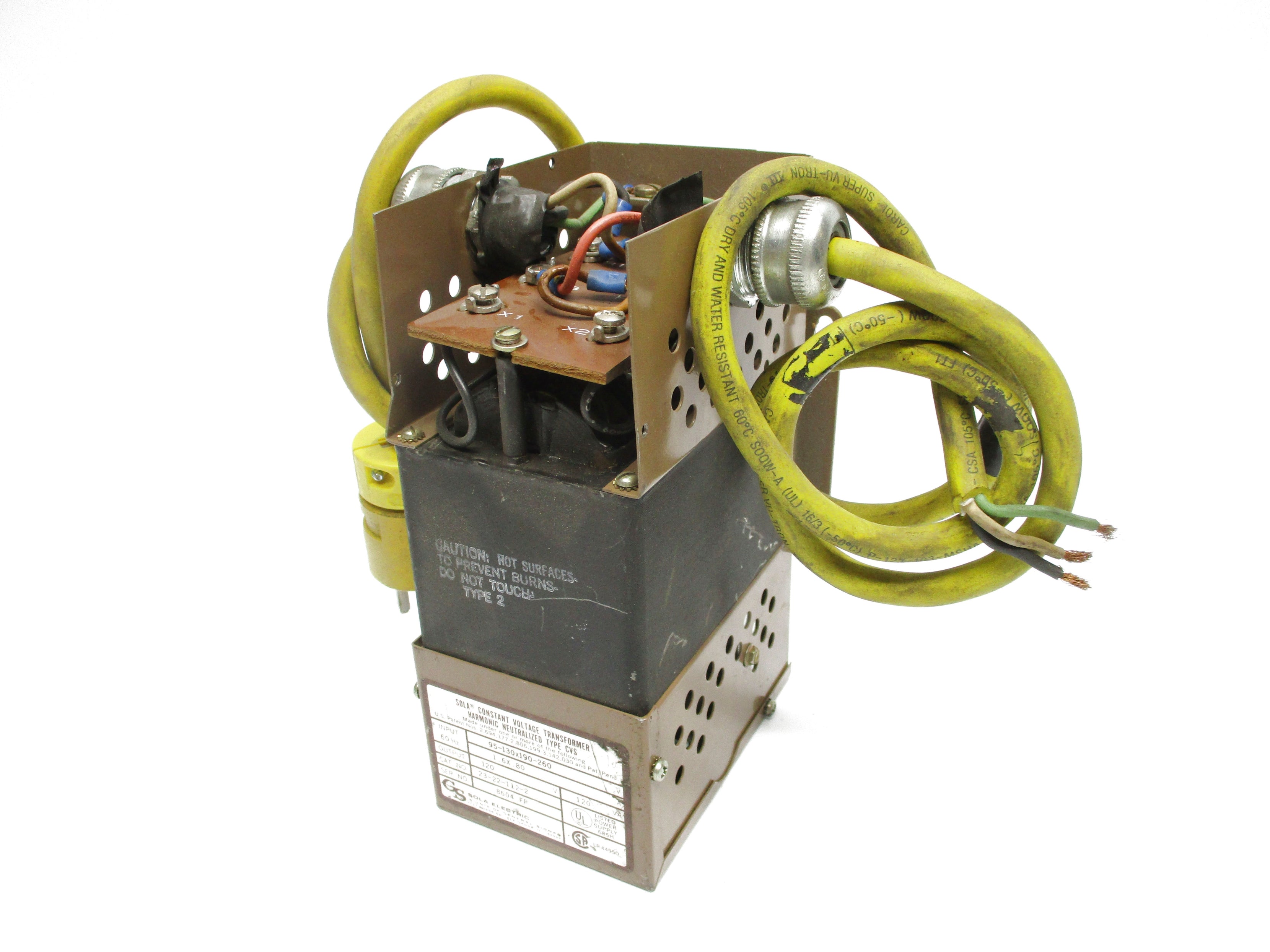 SOLA 23-22-112-2 190-260V 0.80A UNMP