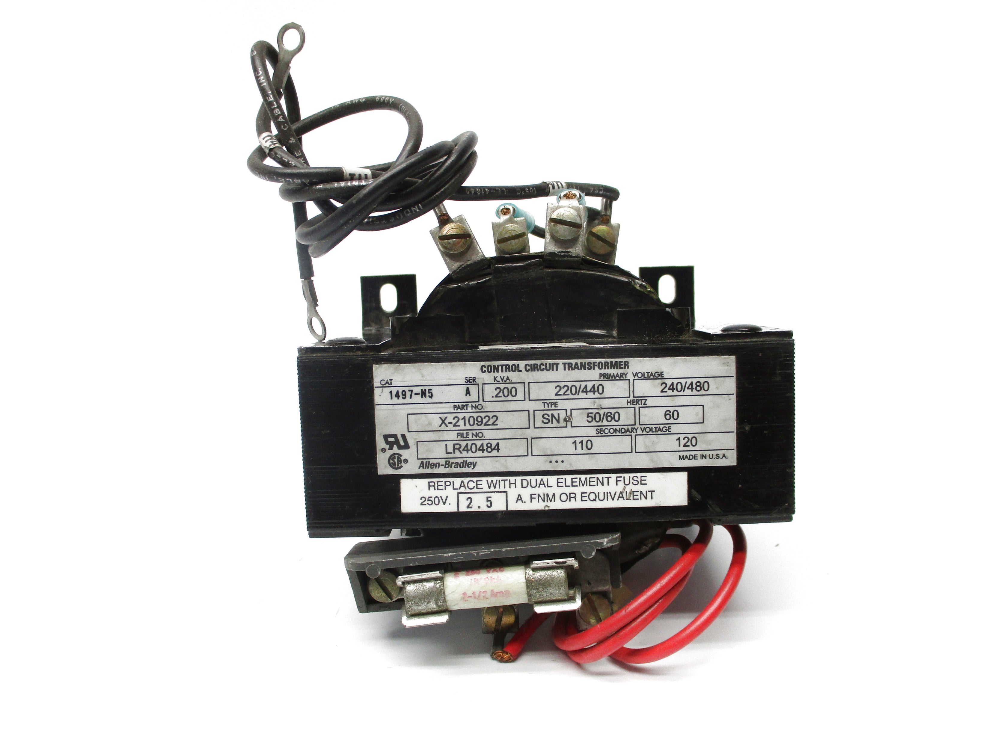 ALLEN BRADLEY 1497-N5 SER. A TYPE SN UNMP