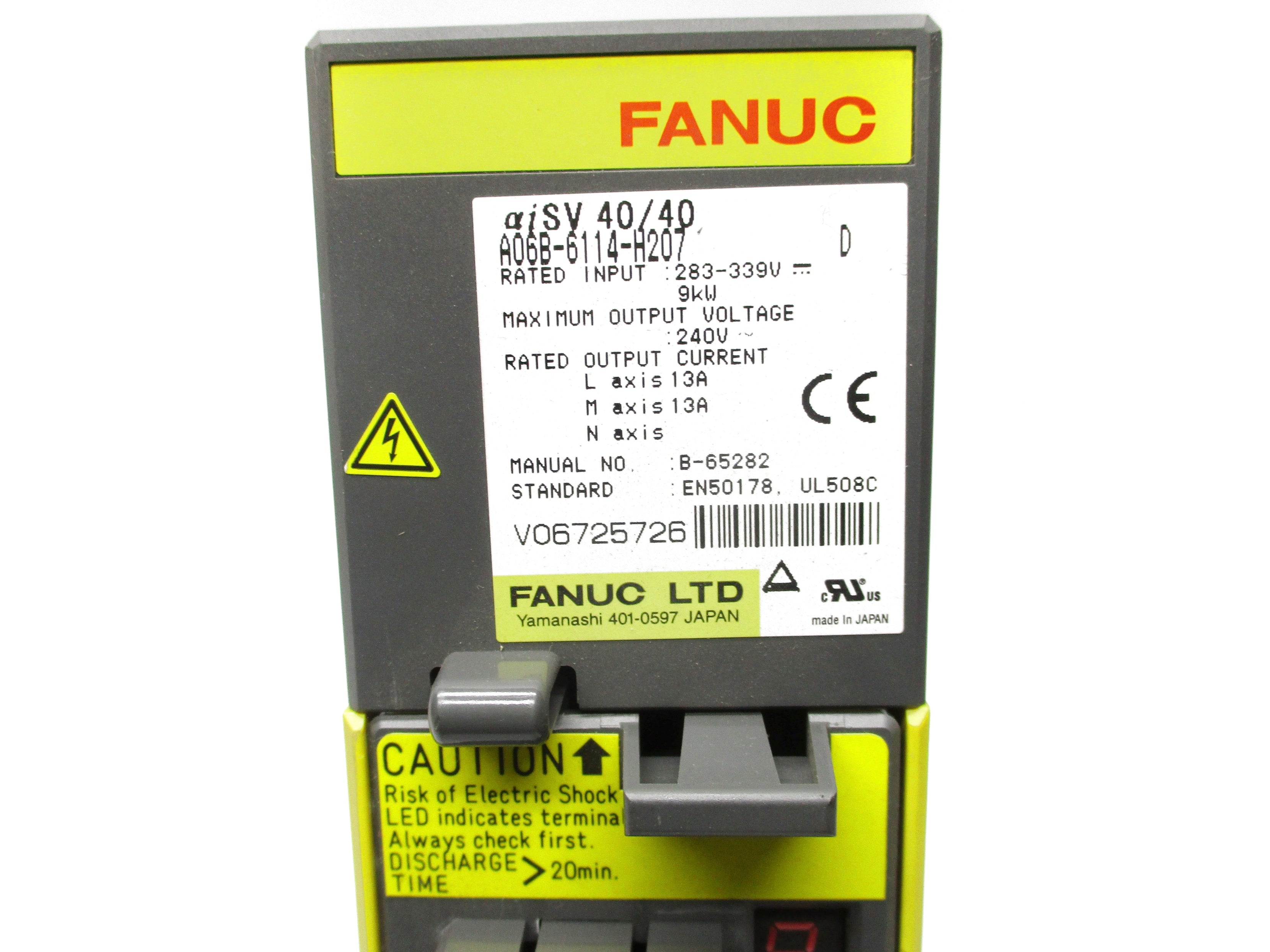FANUC A06B-6114-H207 283-339V 13A NSNP