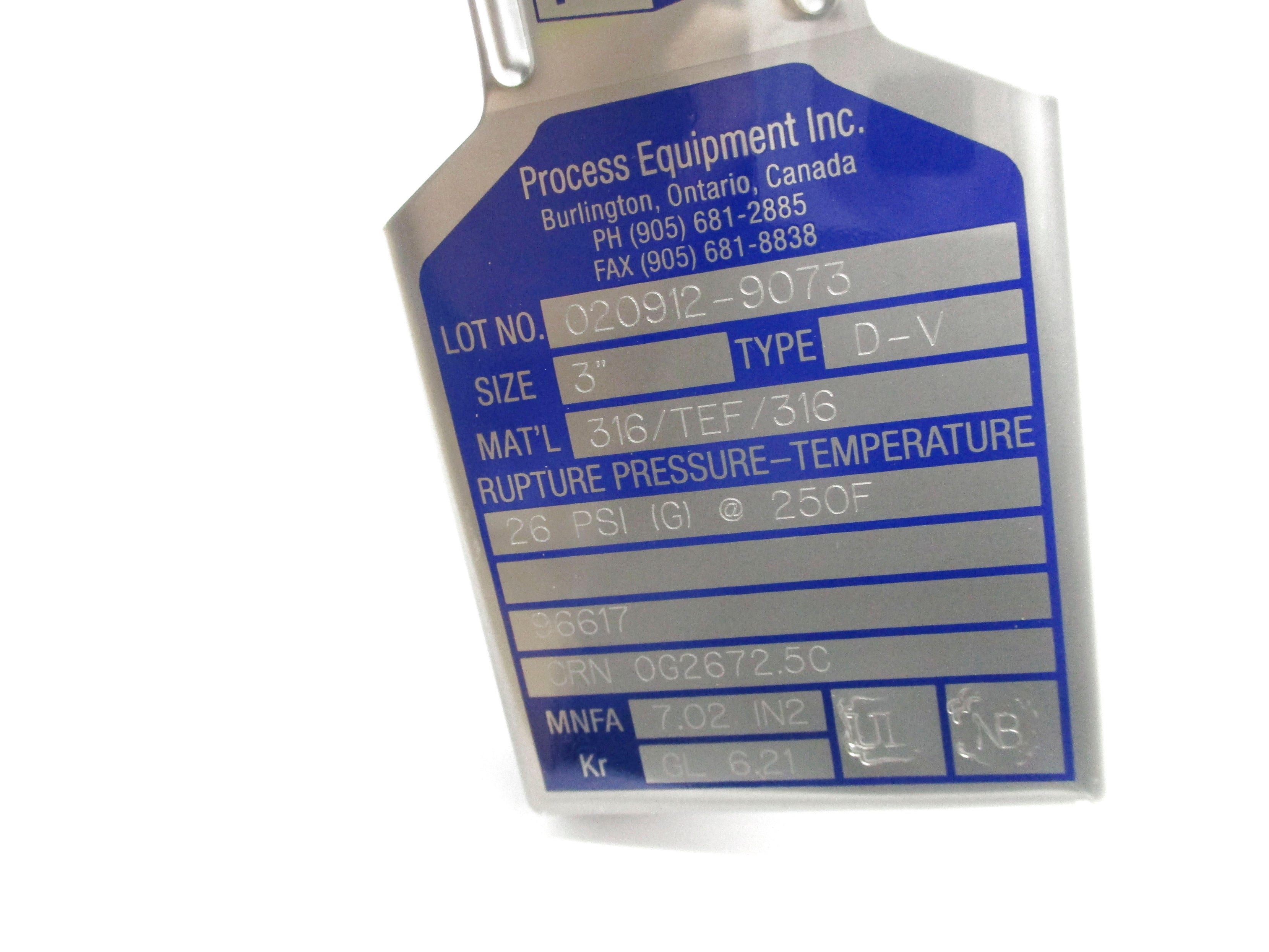 PROQUIP 96617 TYPE D-V NSMP