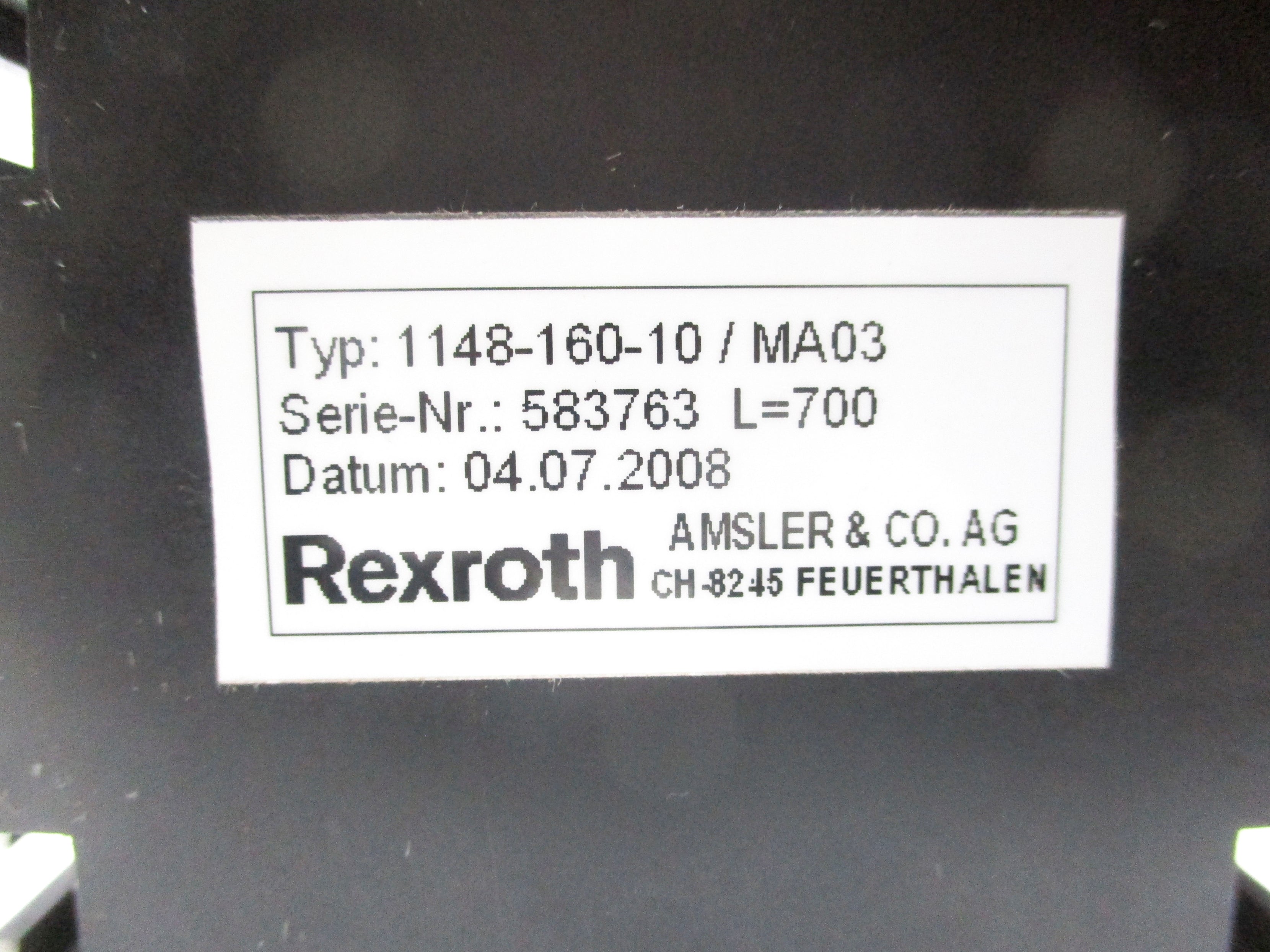 REXROTH 1148-160-10/MA03 583763 NSNP