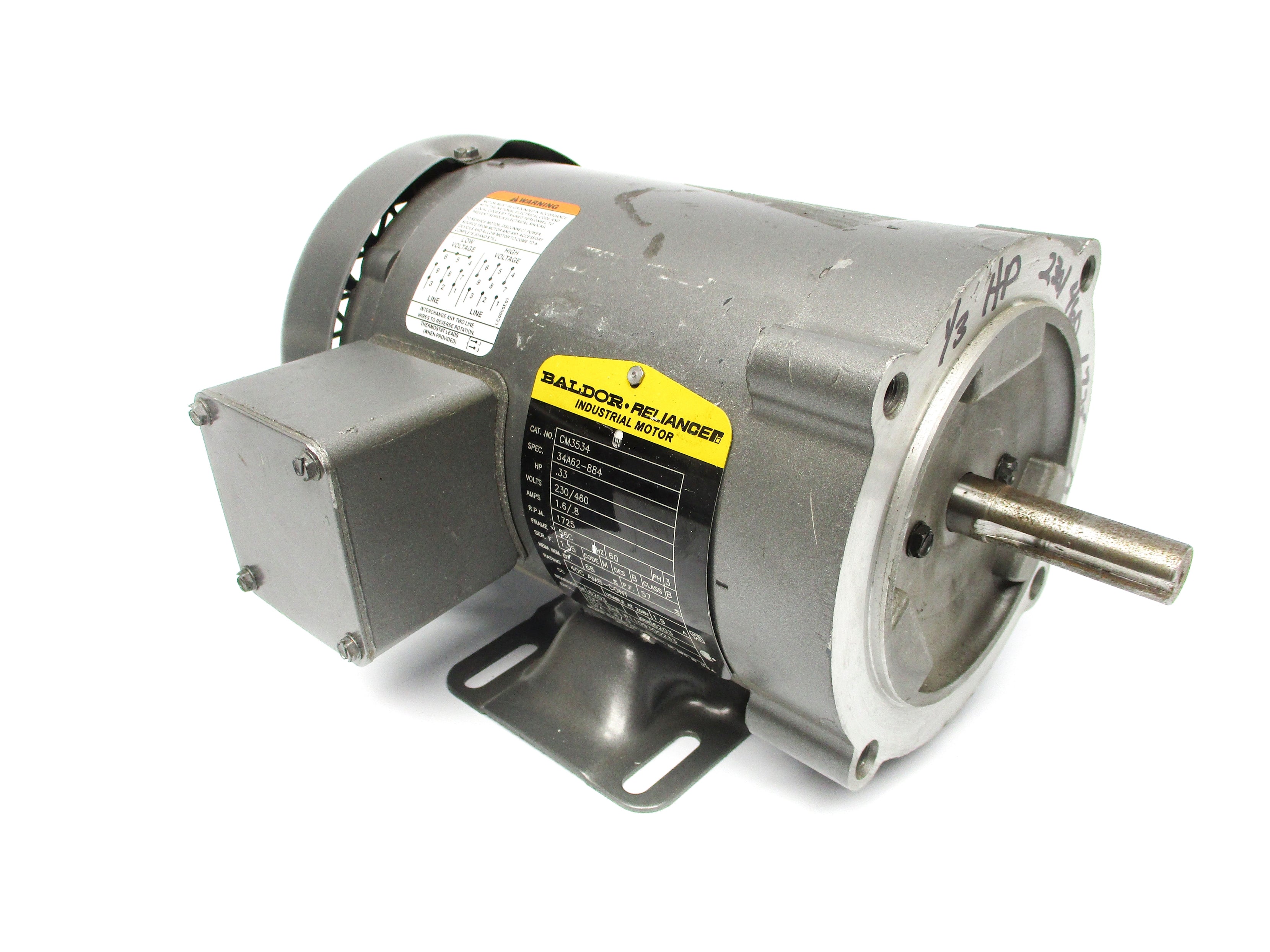 LEESON 100048.00 C4T17DC1F 208-230/460V 1.5-1.6/.8A NSNP
