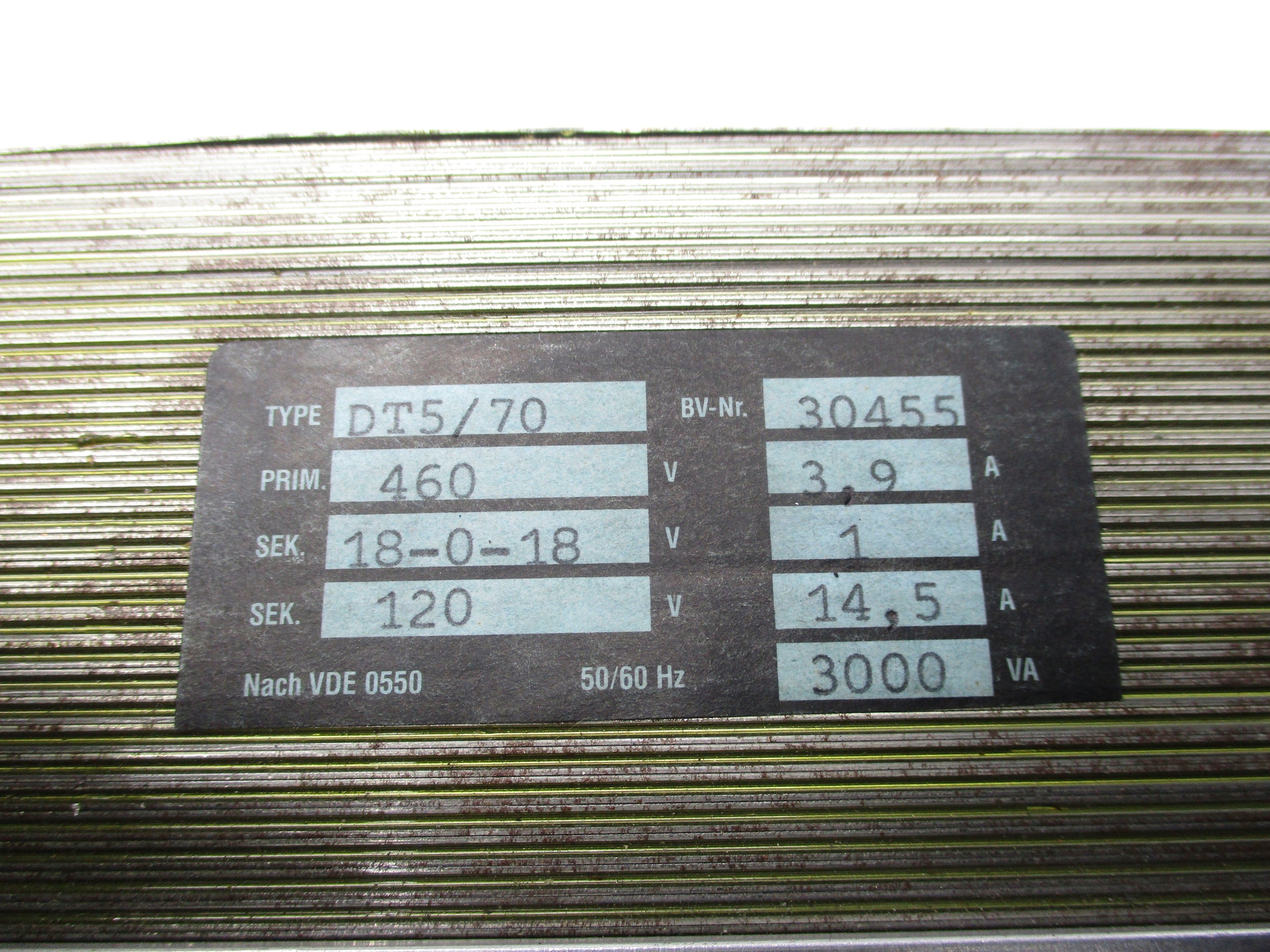 LINE REACTOR DT5/70 30455 NSNP