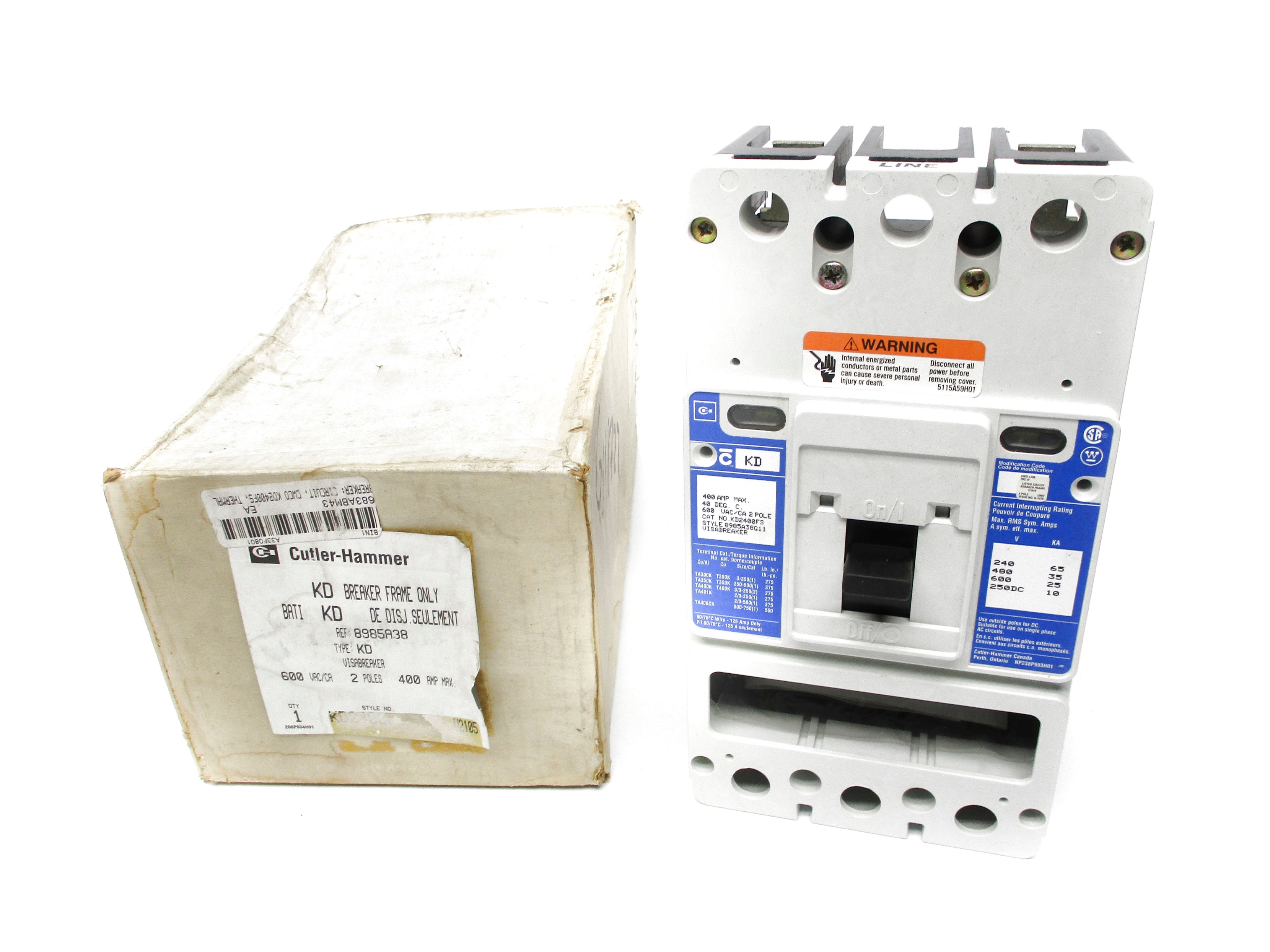 CUTLER HAMMER KD2400FS NSMP