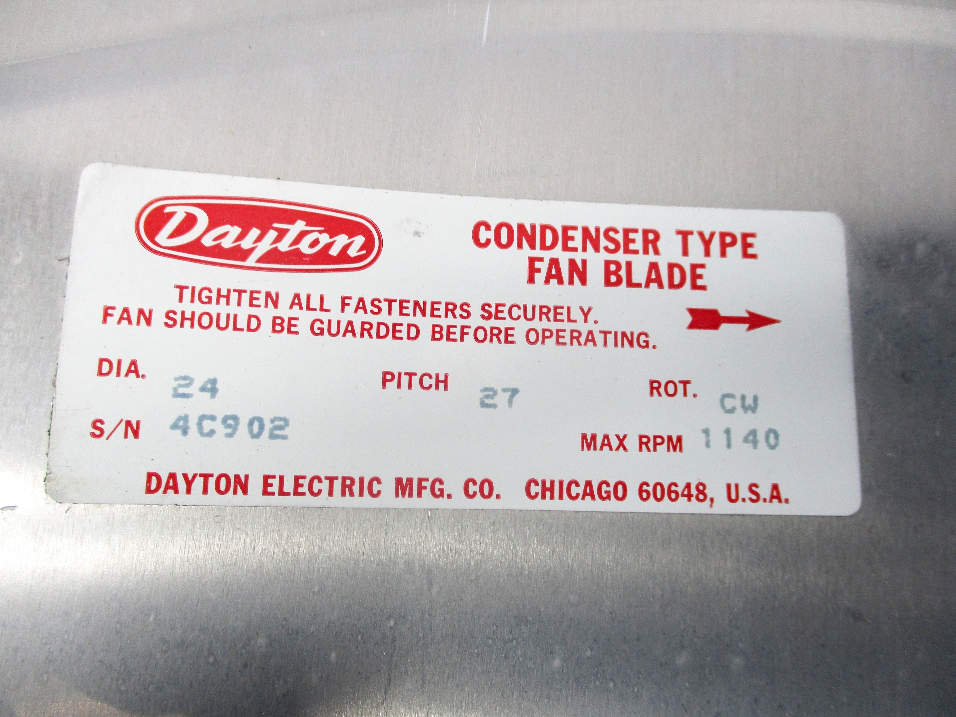 DAYTON 4C902 NSNP