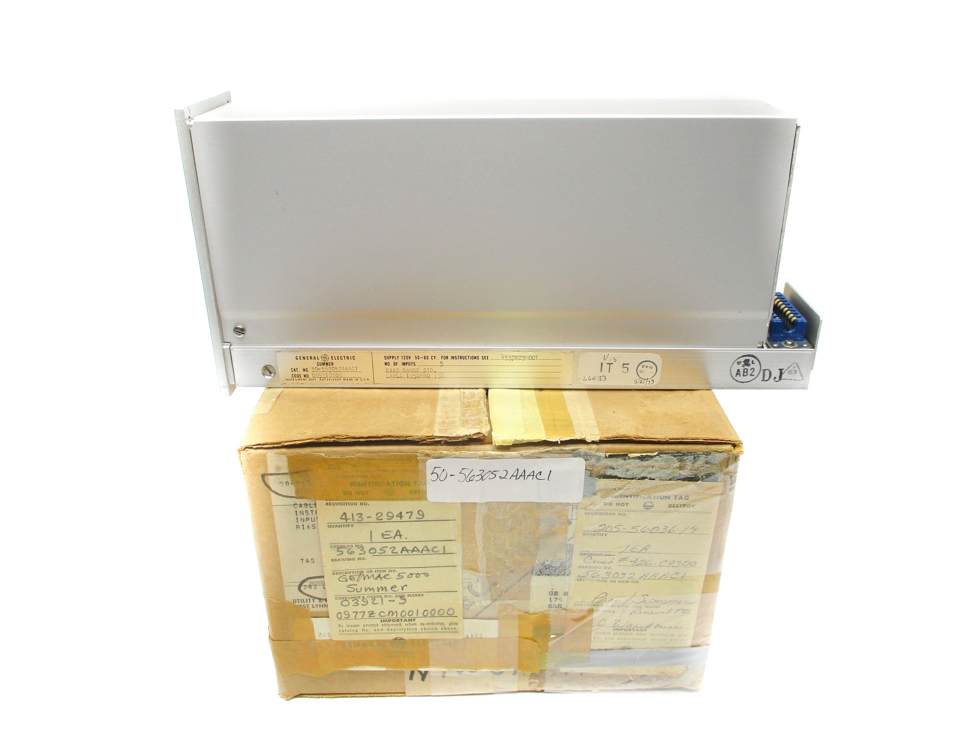 GENERAL ELECTRIC 50-563052AAAC1 NSMP