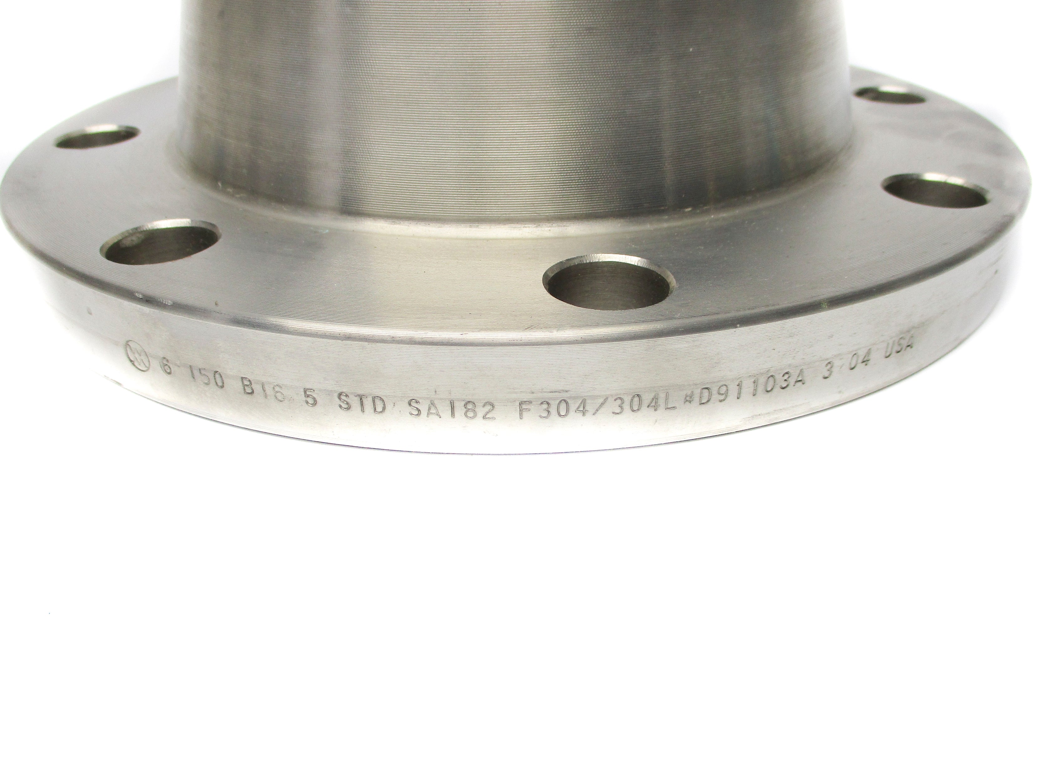 FLANGE 6"150 B16.5 STD SA182 F304/304L#D91103A NSNP