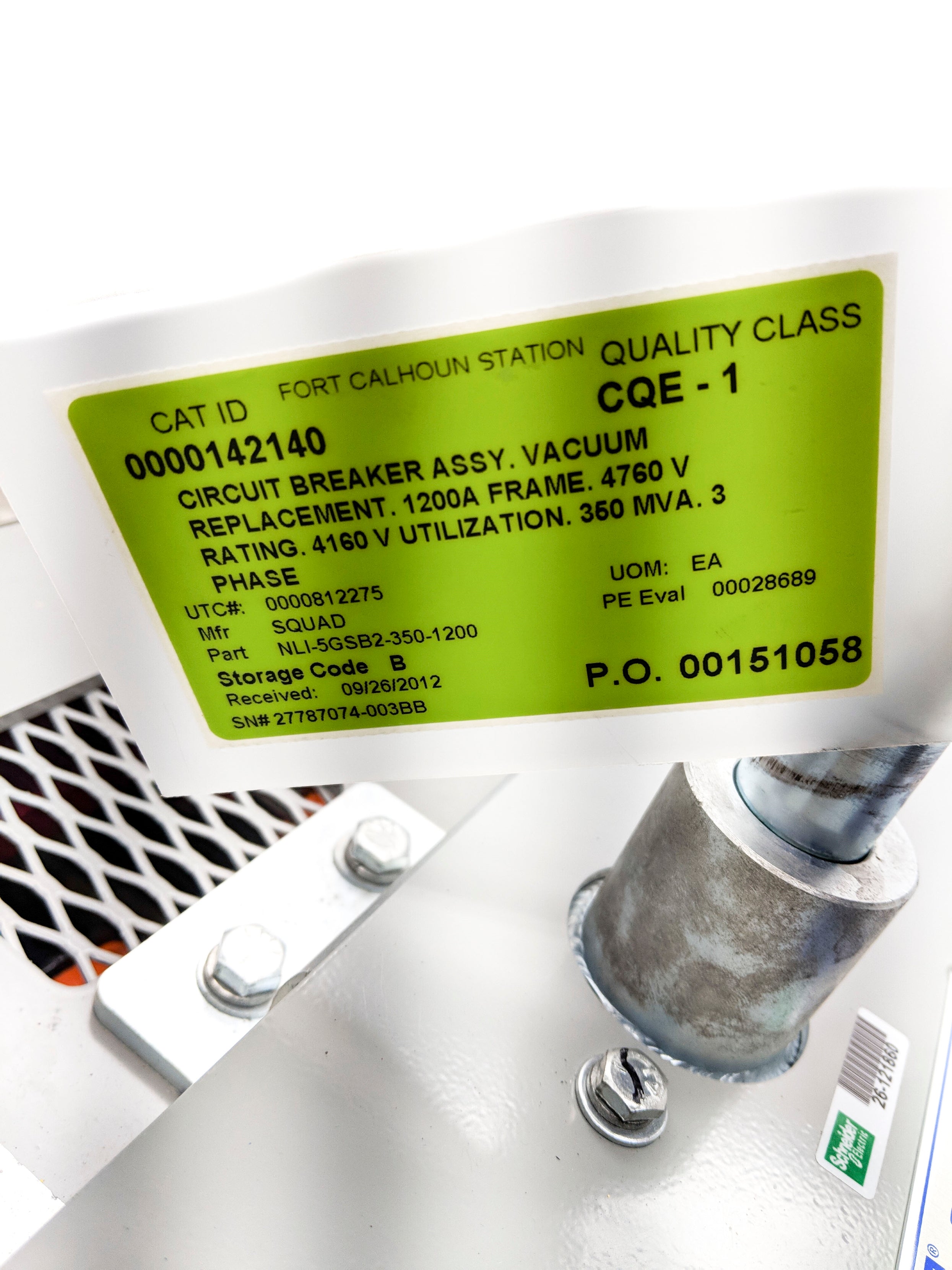 SQUARE D MAGNUM KVR V5FK4133V00 5GSB2-350-1200 NSNP