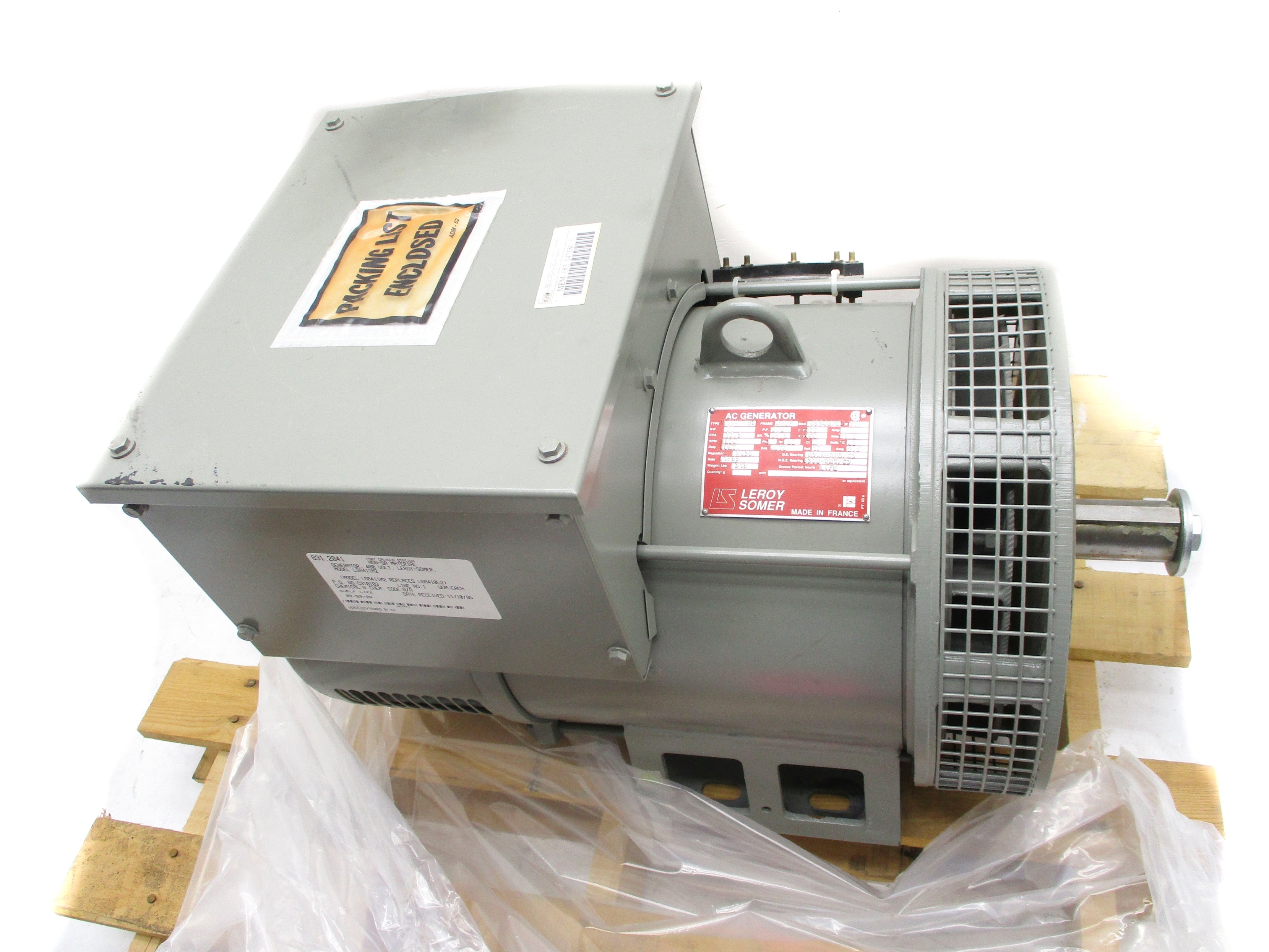 LEROY SOMER LSA411M2 AC GENERATOR NSNP