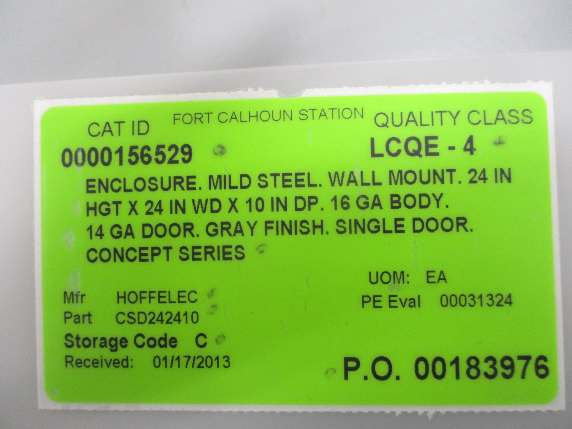 HOFFMAN CSD242410 NSMP