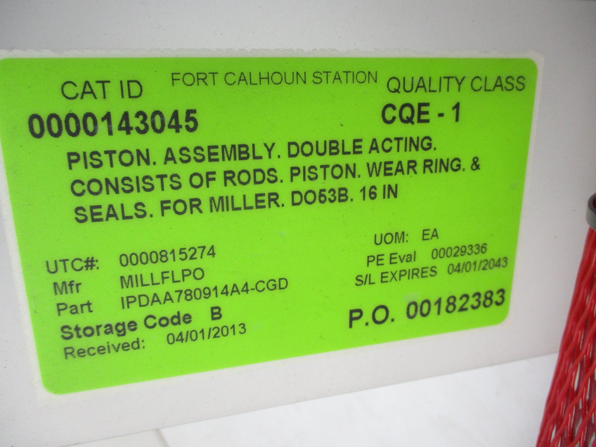 MILLER IPDAA780914A4-CGD RAA04113 NSNP