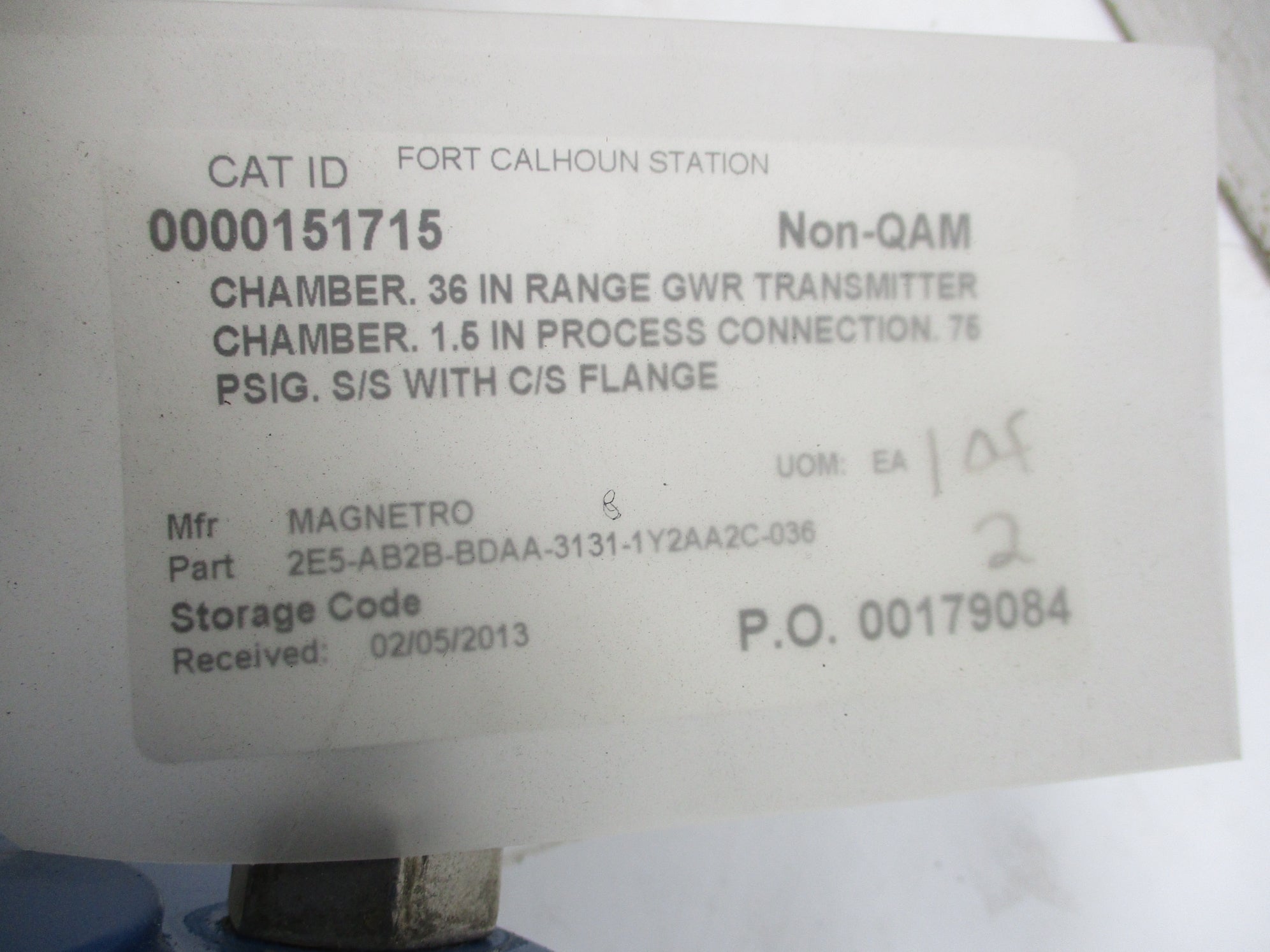 MAGNETROL 2E5-AB2B-BDAA-3131-1Y2AA2C-036 TRANSMITTER NSNP