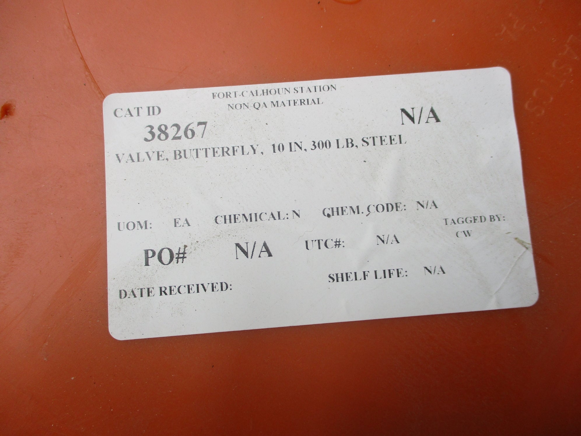 FISHER 7600 VALVE 10" NSNP