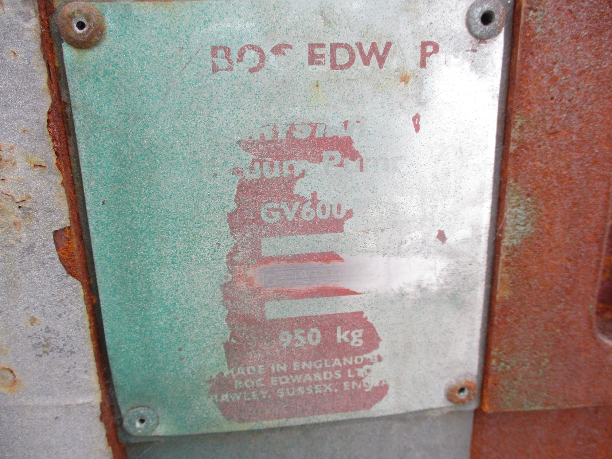 BOC EDWARDS GV600 UNMP