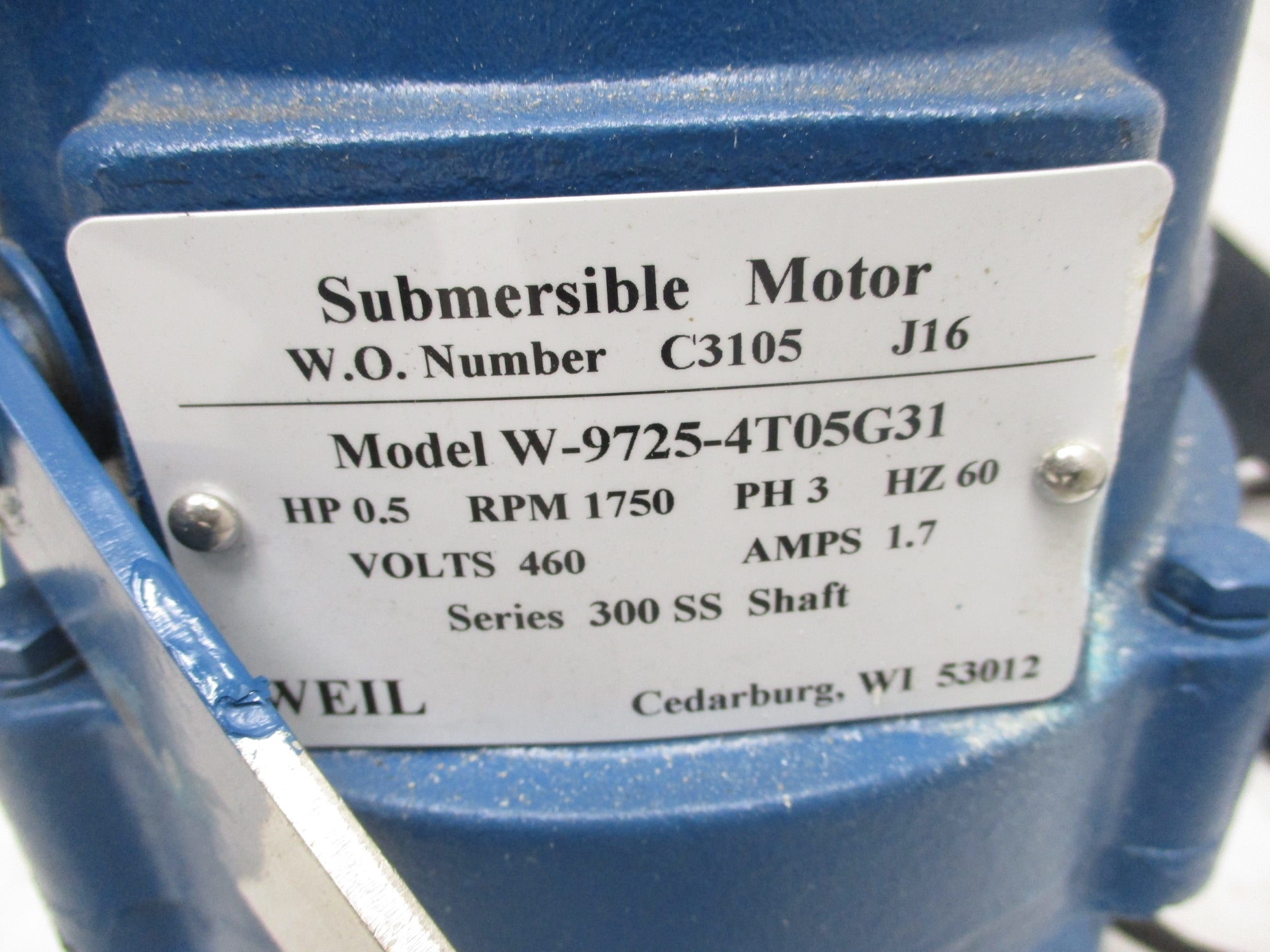 WEIL W-1418-15 TYPE ANSI NSNP