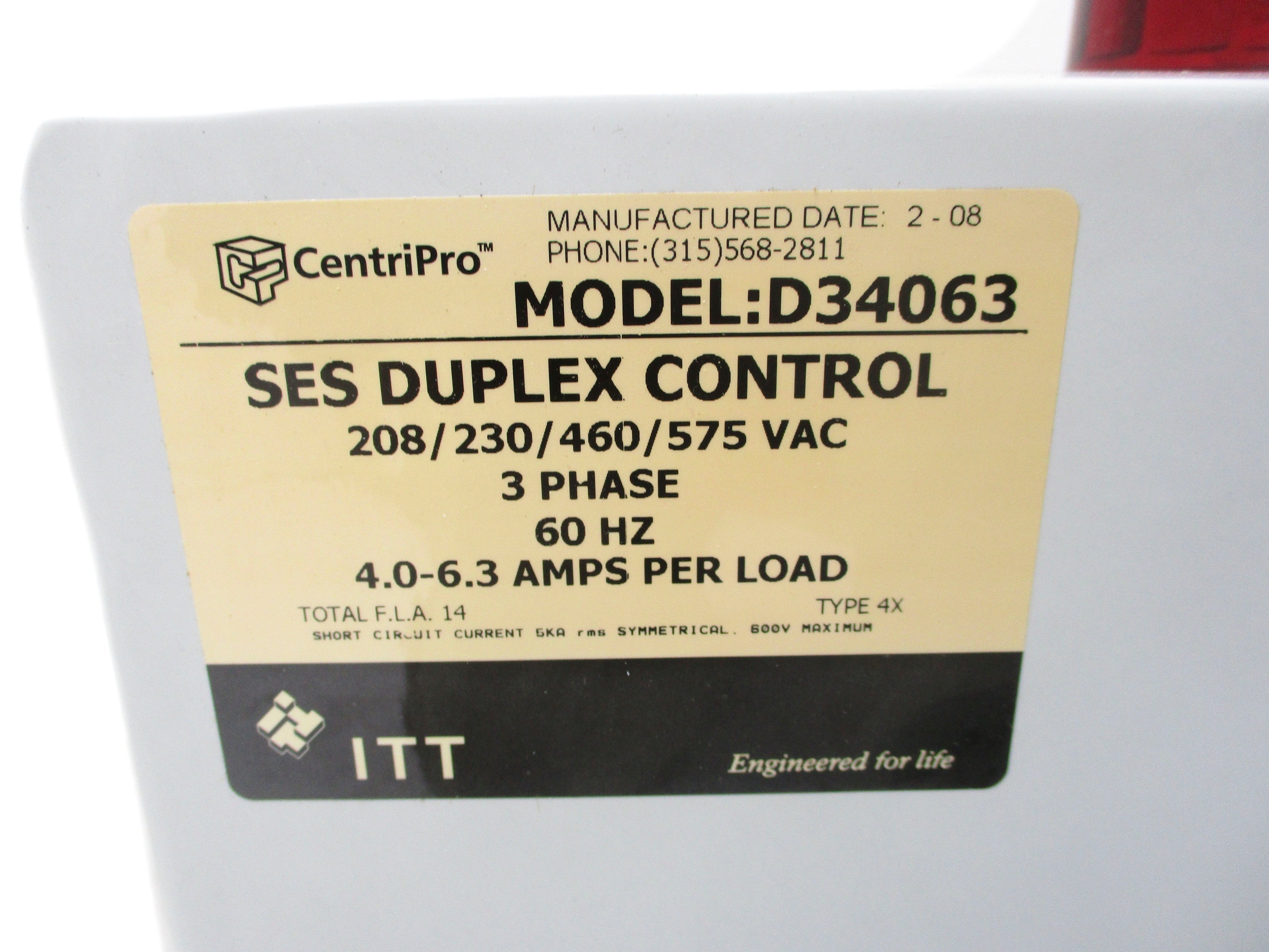 ITT D34063 NSMP