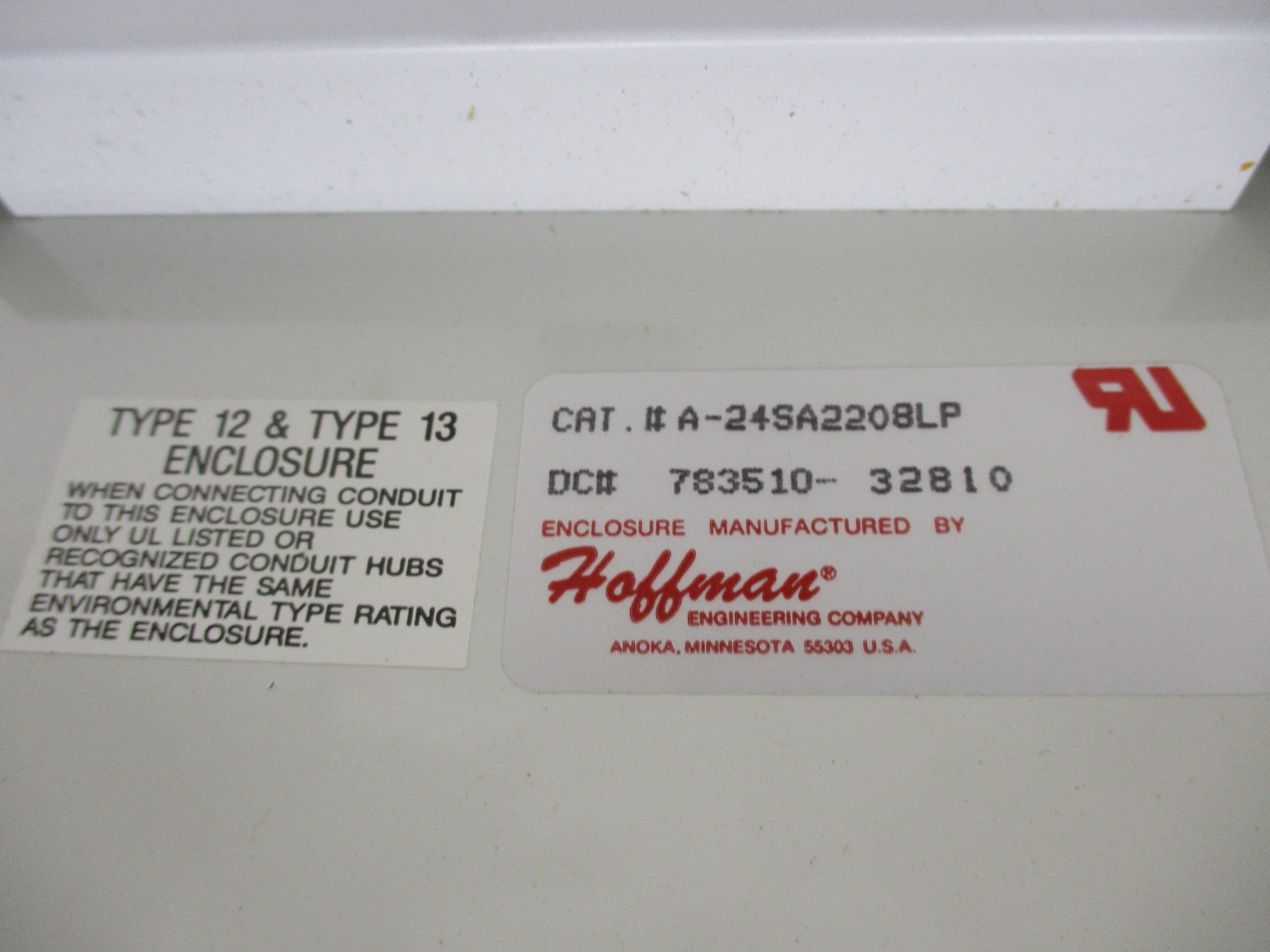 HOFFMAN A-24SA2208LP NSNP