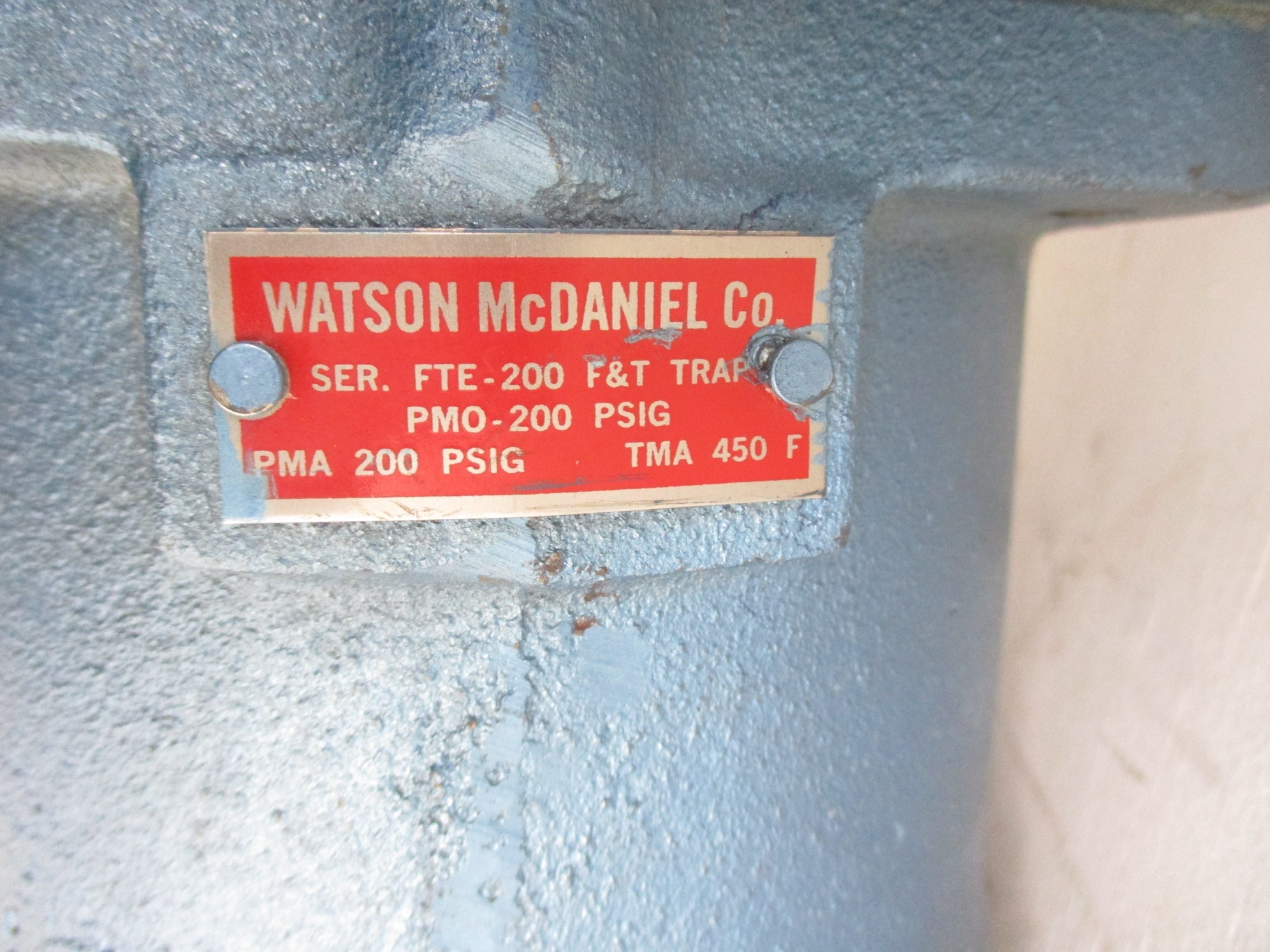 WATSON MCDANIEL FTE-200 NSNP