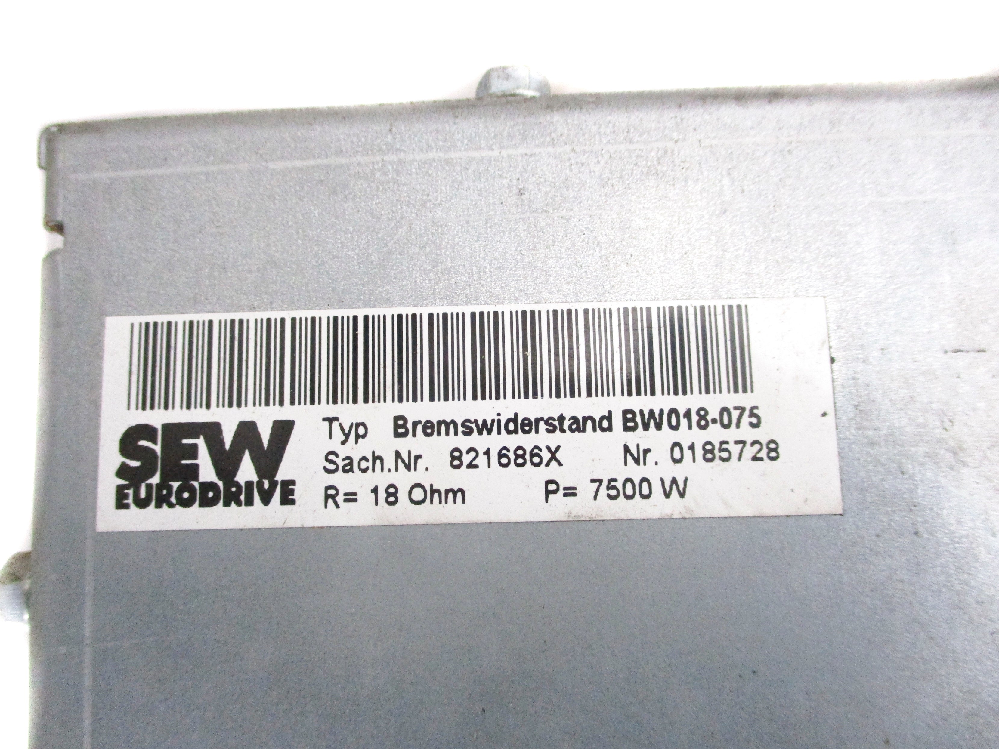 SEW EURODRIVE BW018-075 NSNP