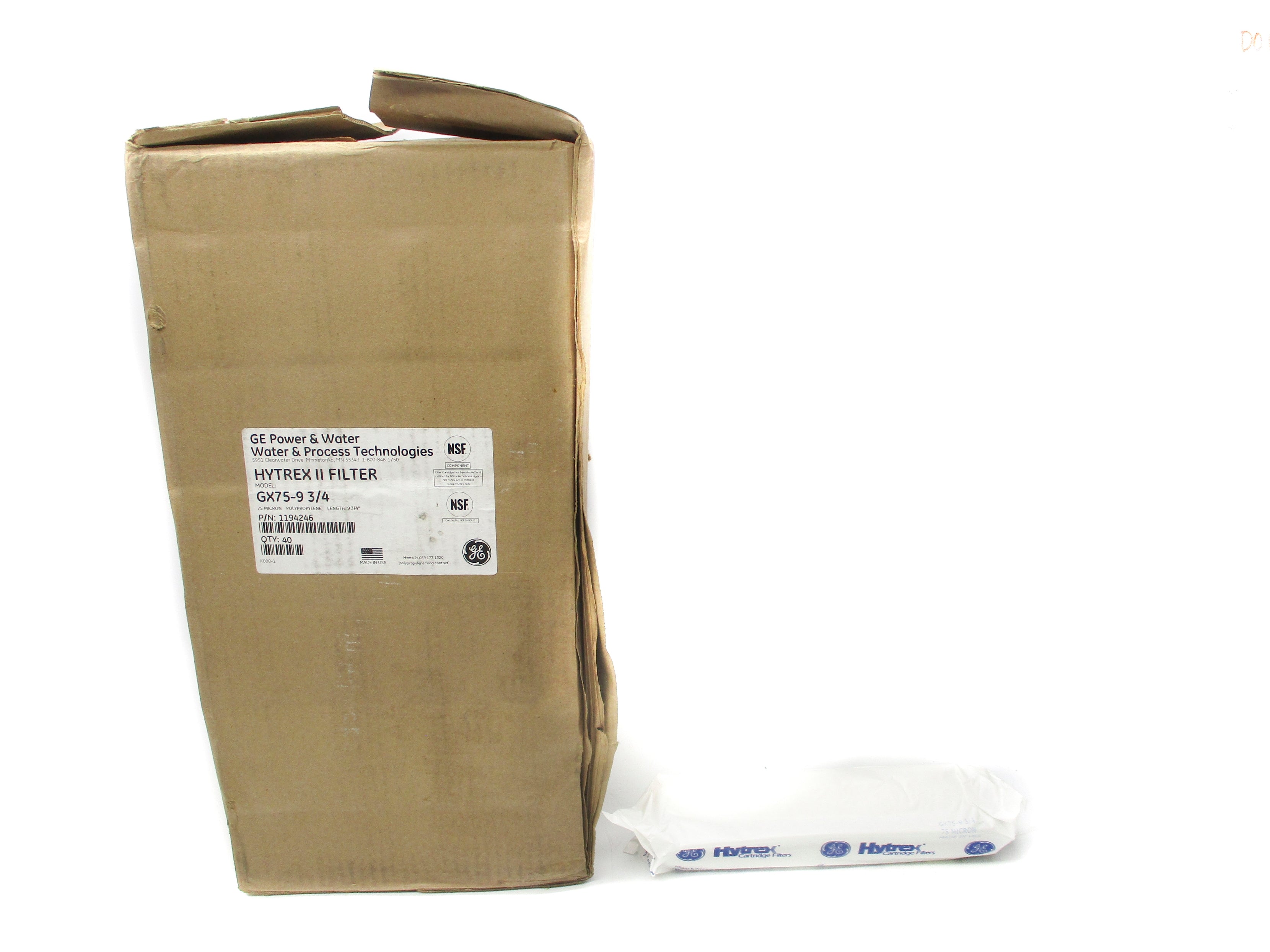 GENERAL ELECTRIC GX75-93/4 (PKG OF 40) NSMP