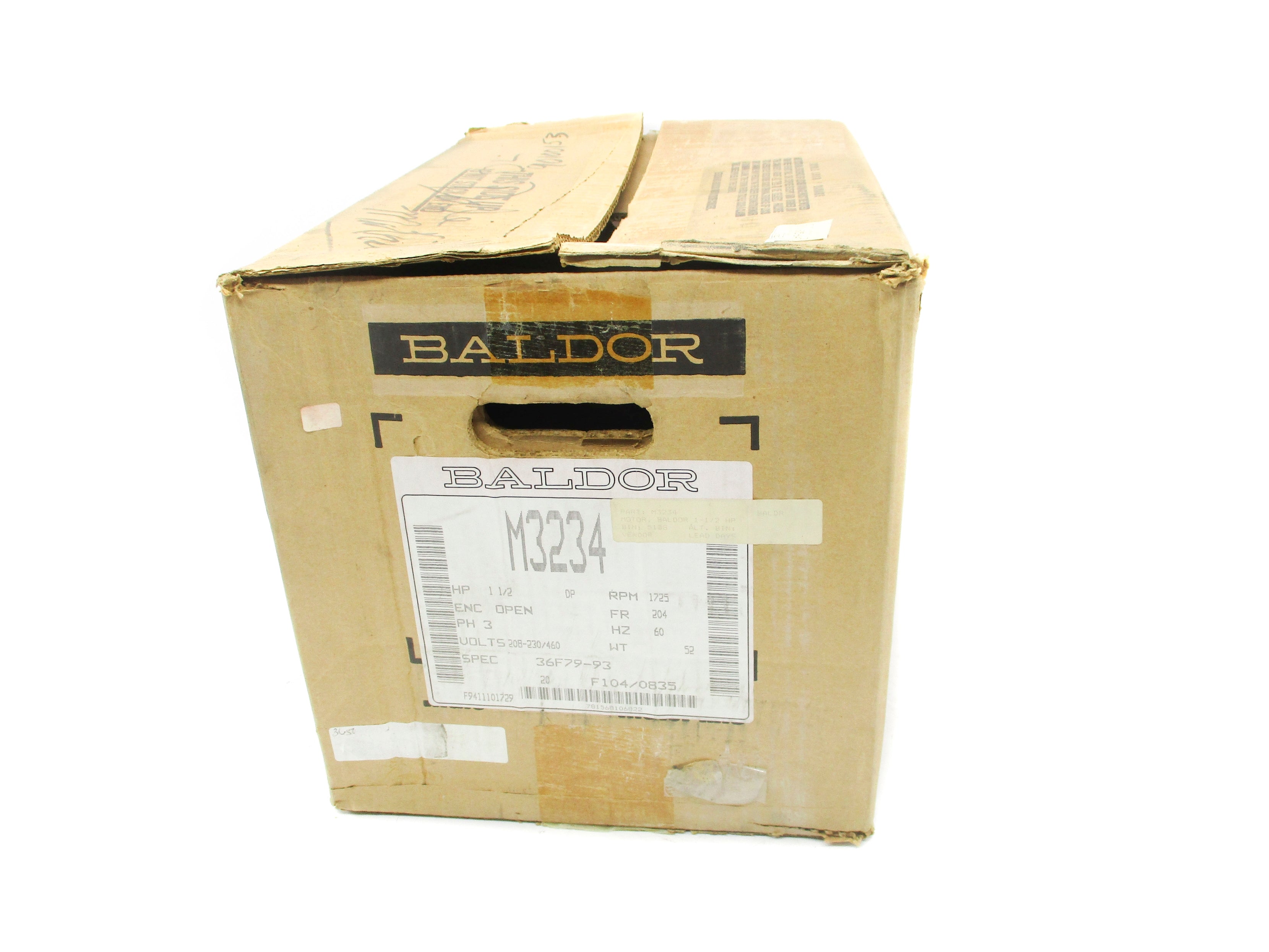 BALDOR M3234 NSMP