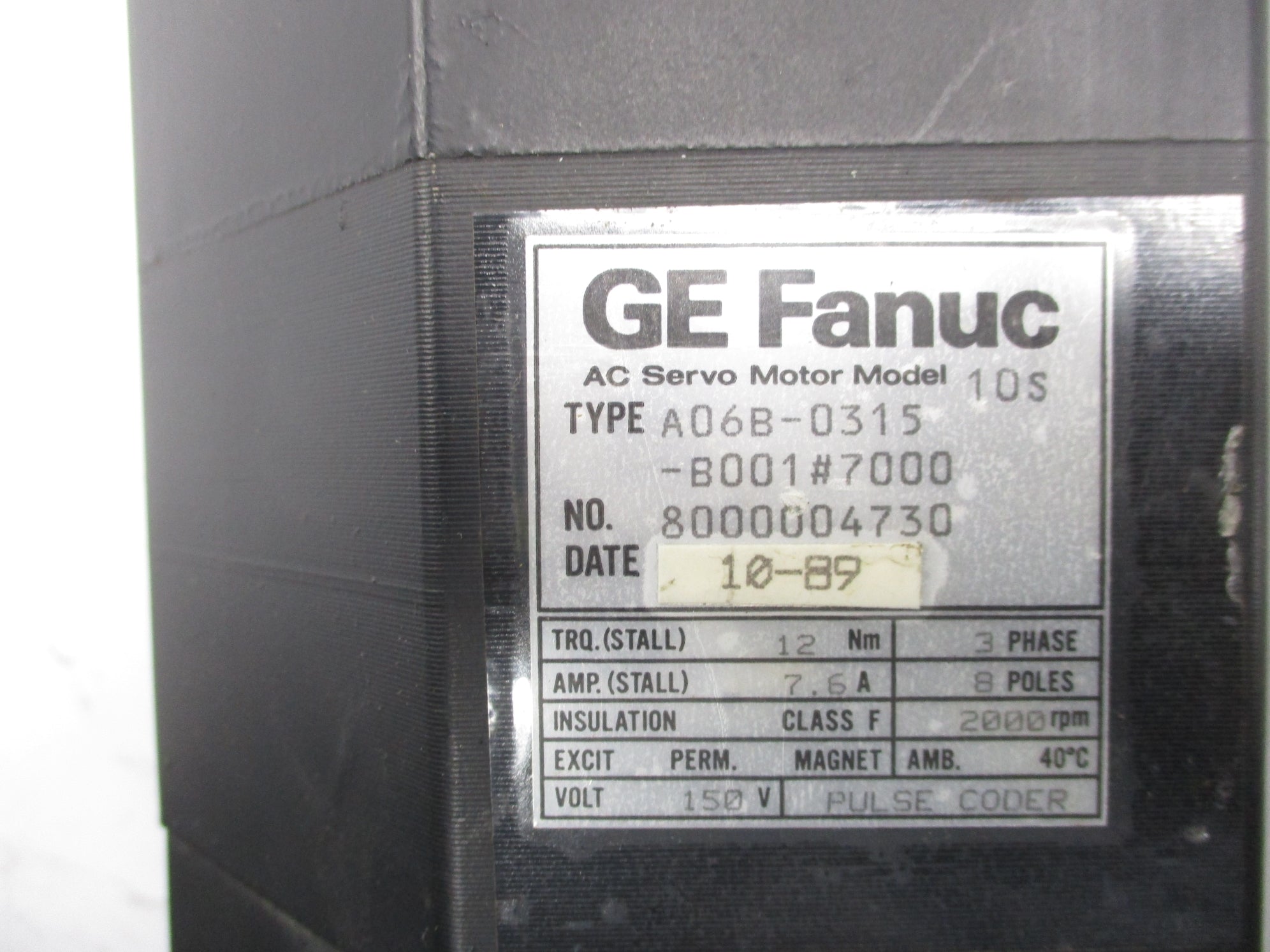 GE FANUC A06B-0315-B001#7000 NSNP