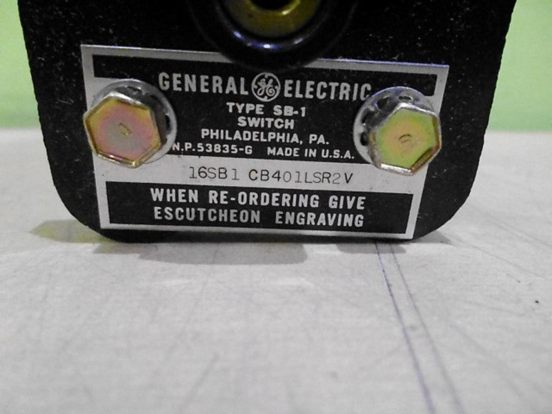GE 16SB1  CB401LSR2V  NSMP