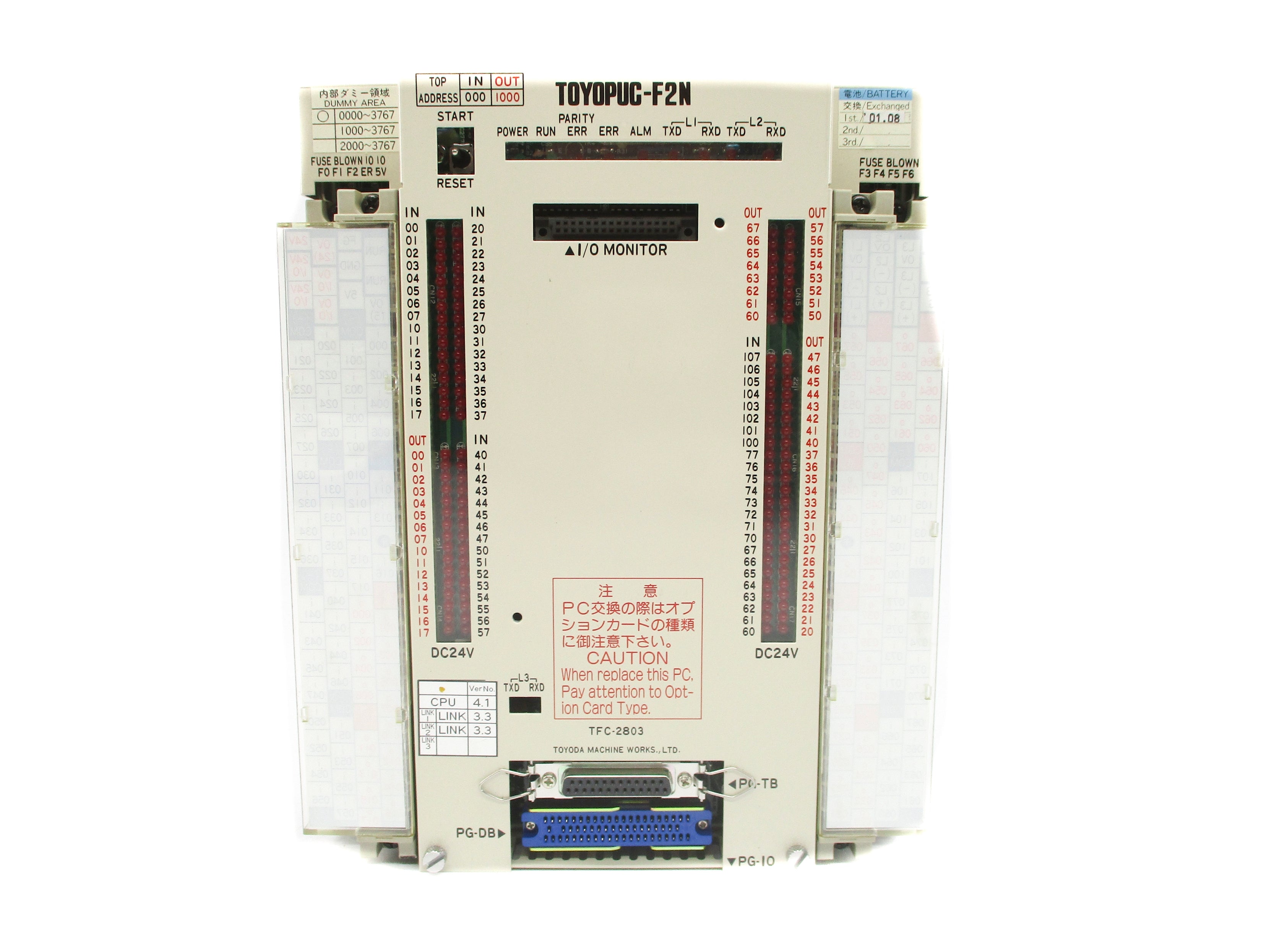 TOYODA TOYOPUC-F2N TFC-2803 NSMP