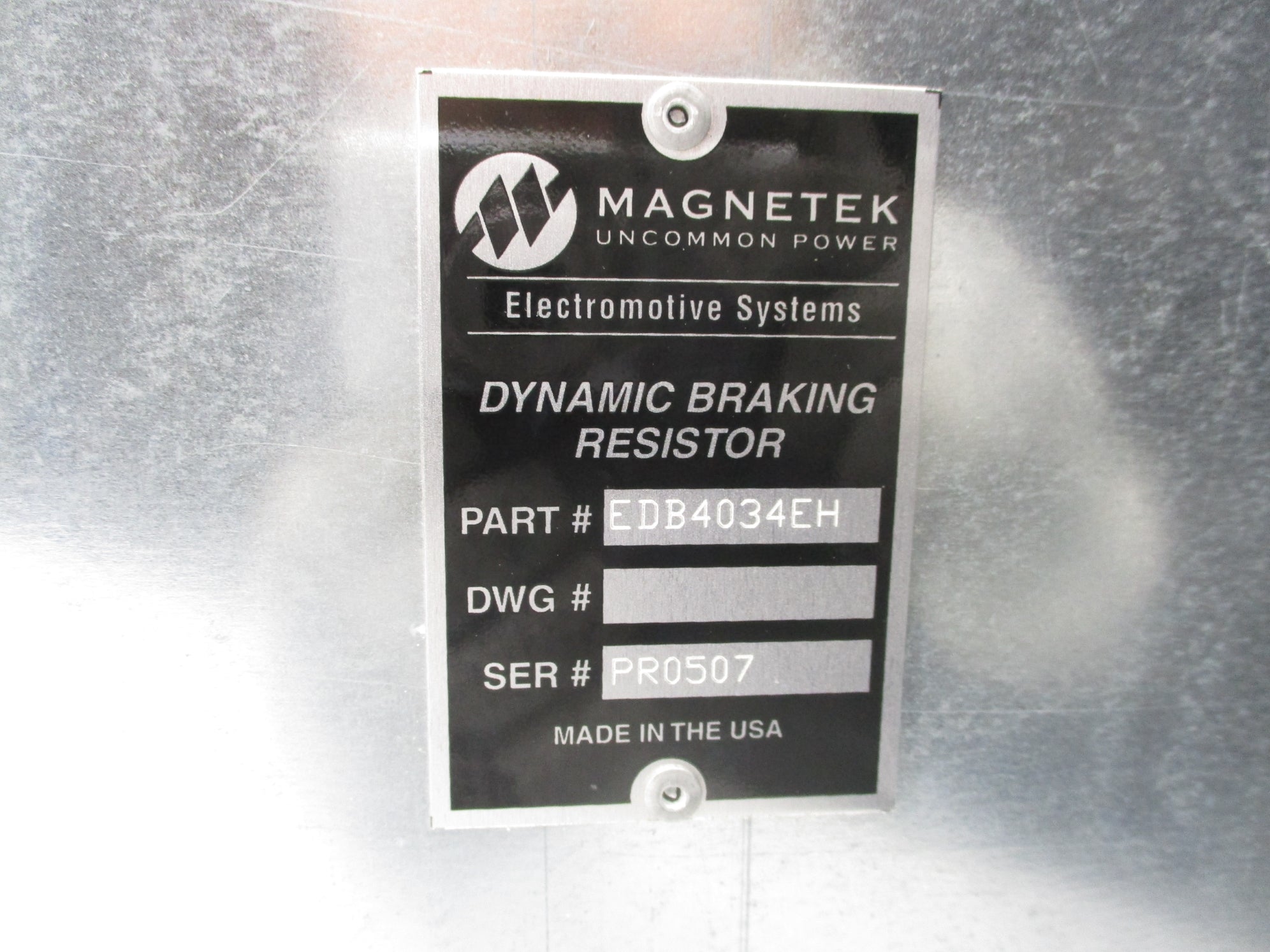 MAGNETEK EDB4034EH 4034EH NSMP