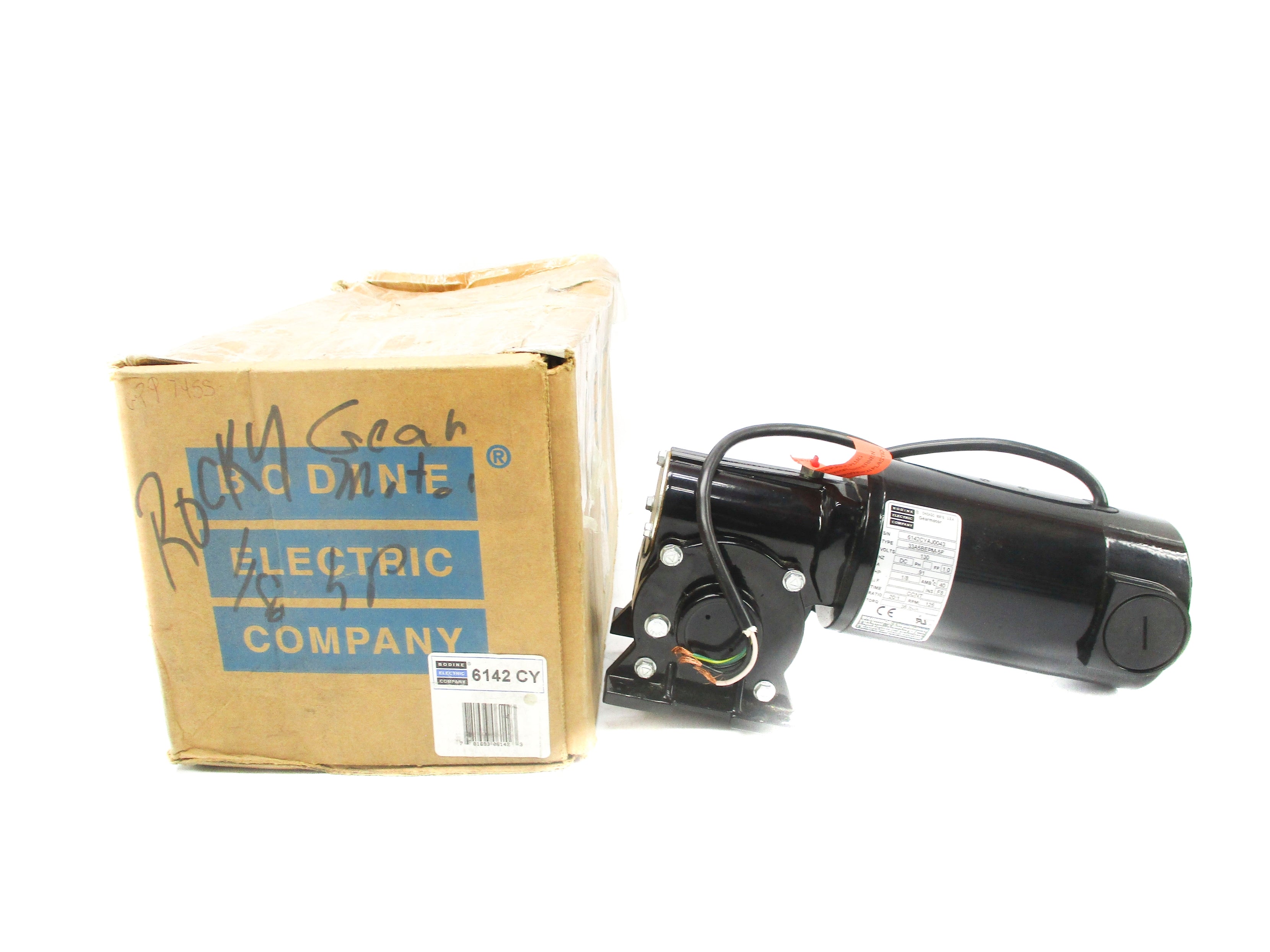 BODINE ELECTRIC 33A5BEPM-5F 130V .91A 20:1 NSMP