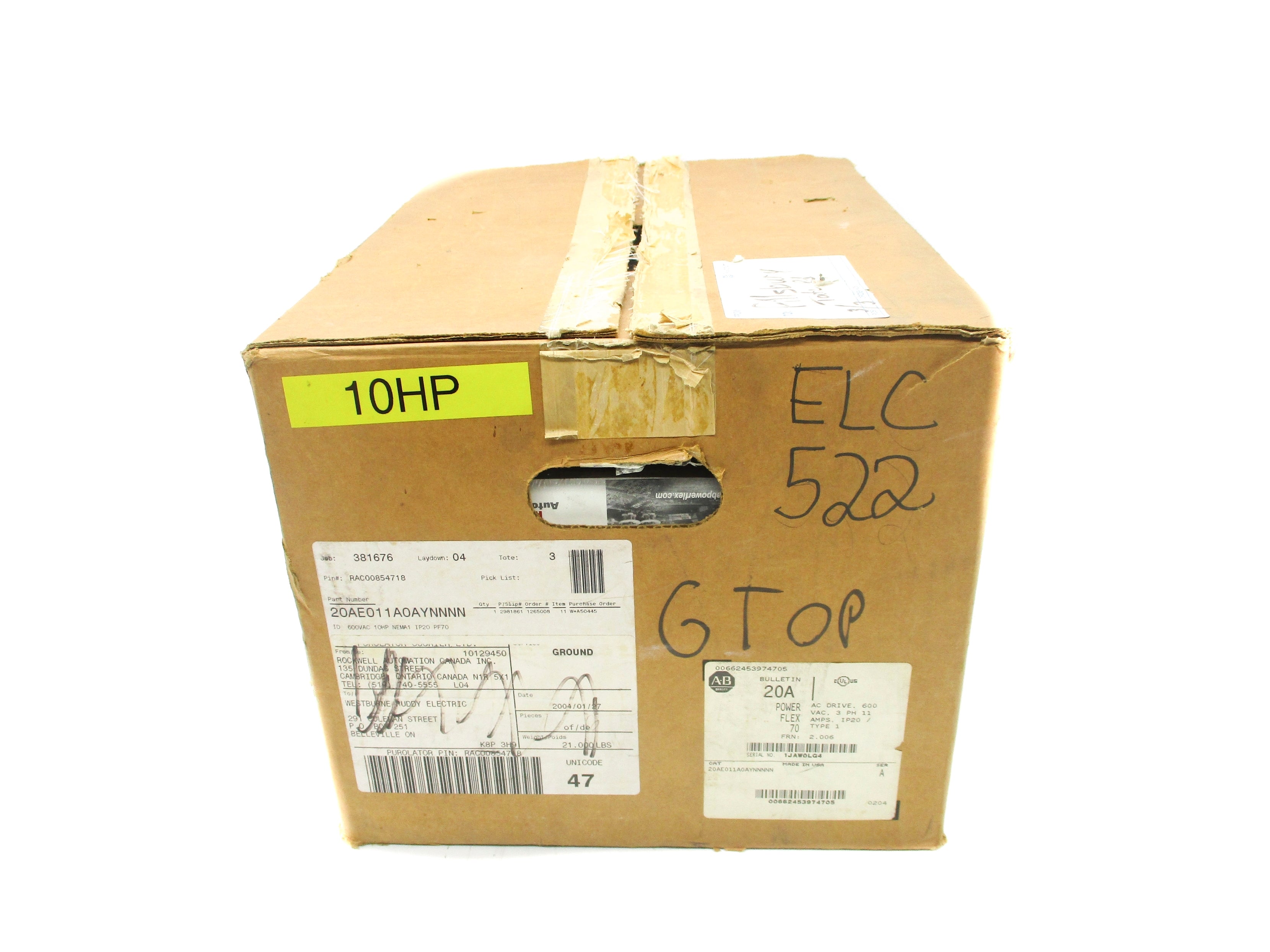 INDUSTRIAL SPARE PART 20AE011A0AYNNNNN SER. A F/W 2.006 NSMP