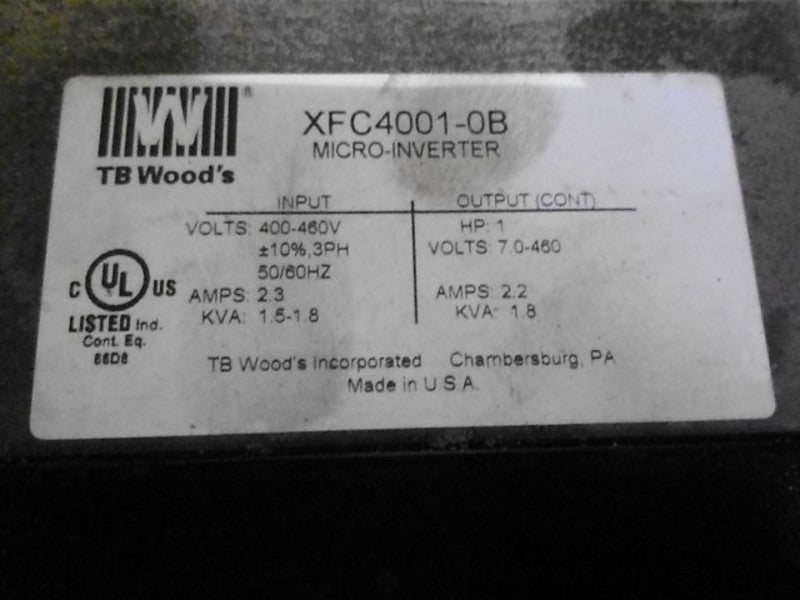 TB WOODS XFC4001-0B MICROINVERTER  NSNP