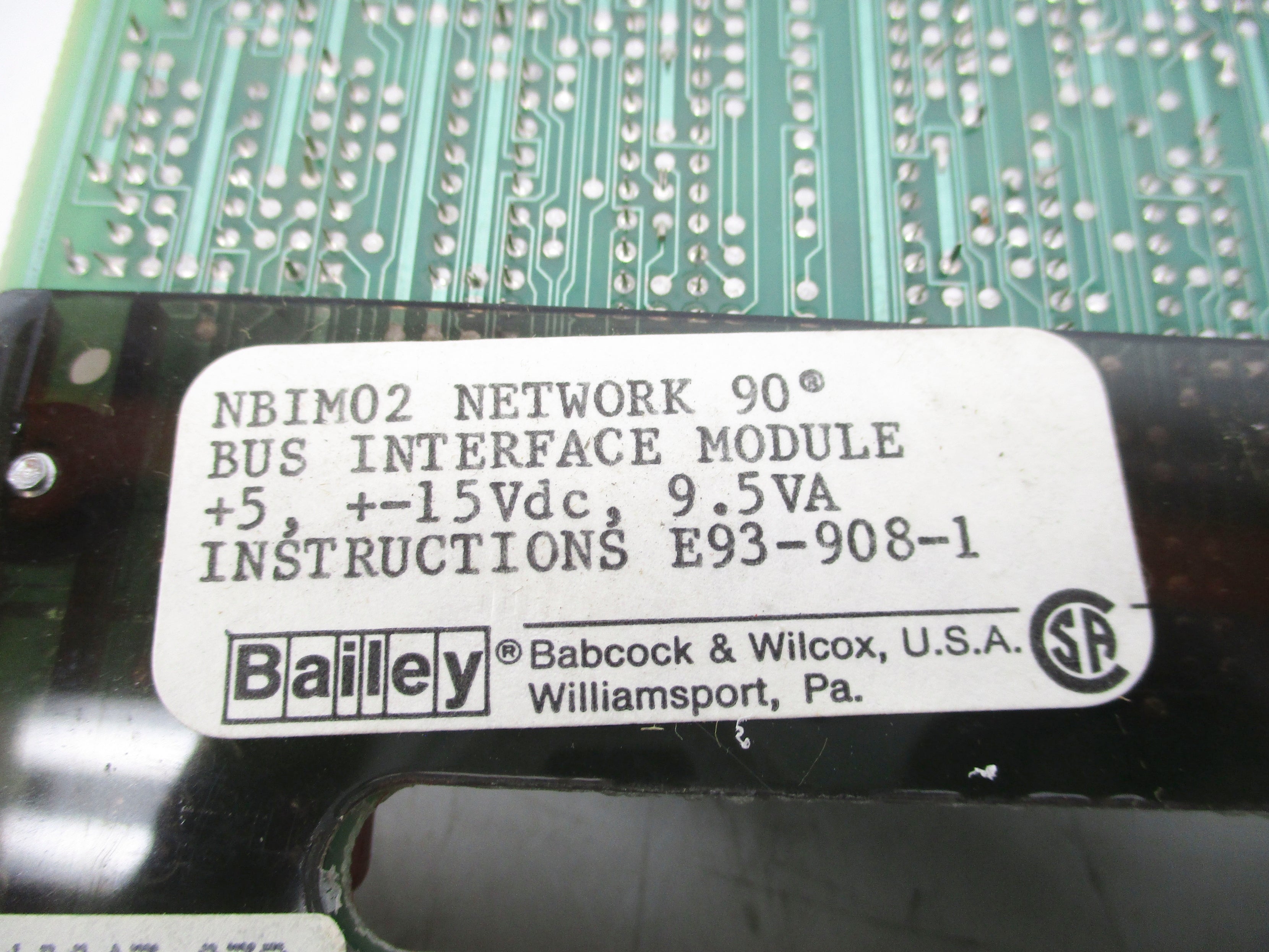 BAILEY NBIM02 UNMP