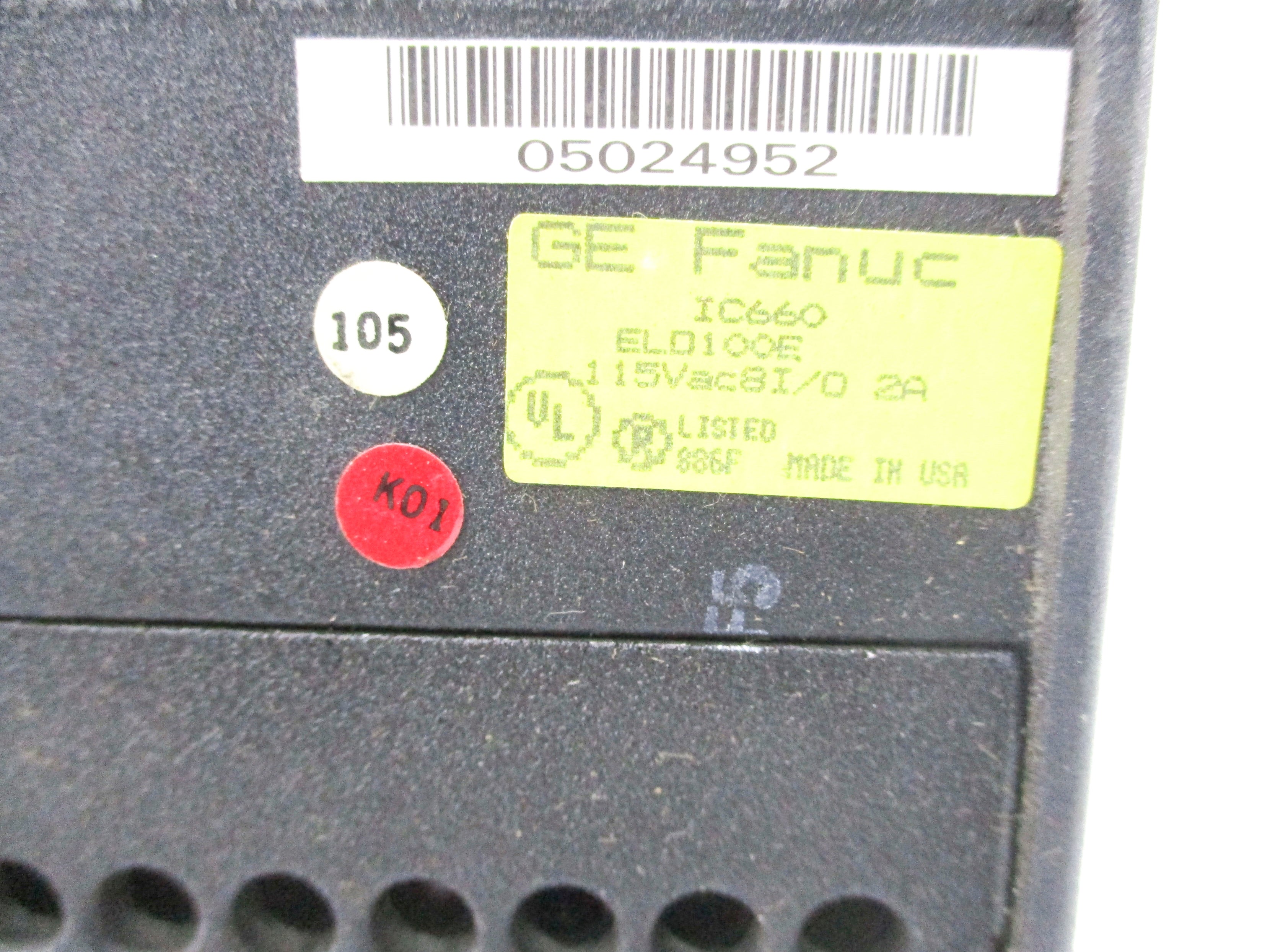 GE FANUC IC660ELD100E (AS PICTURED) UNMP