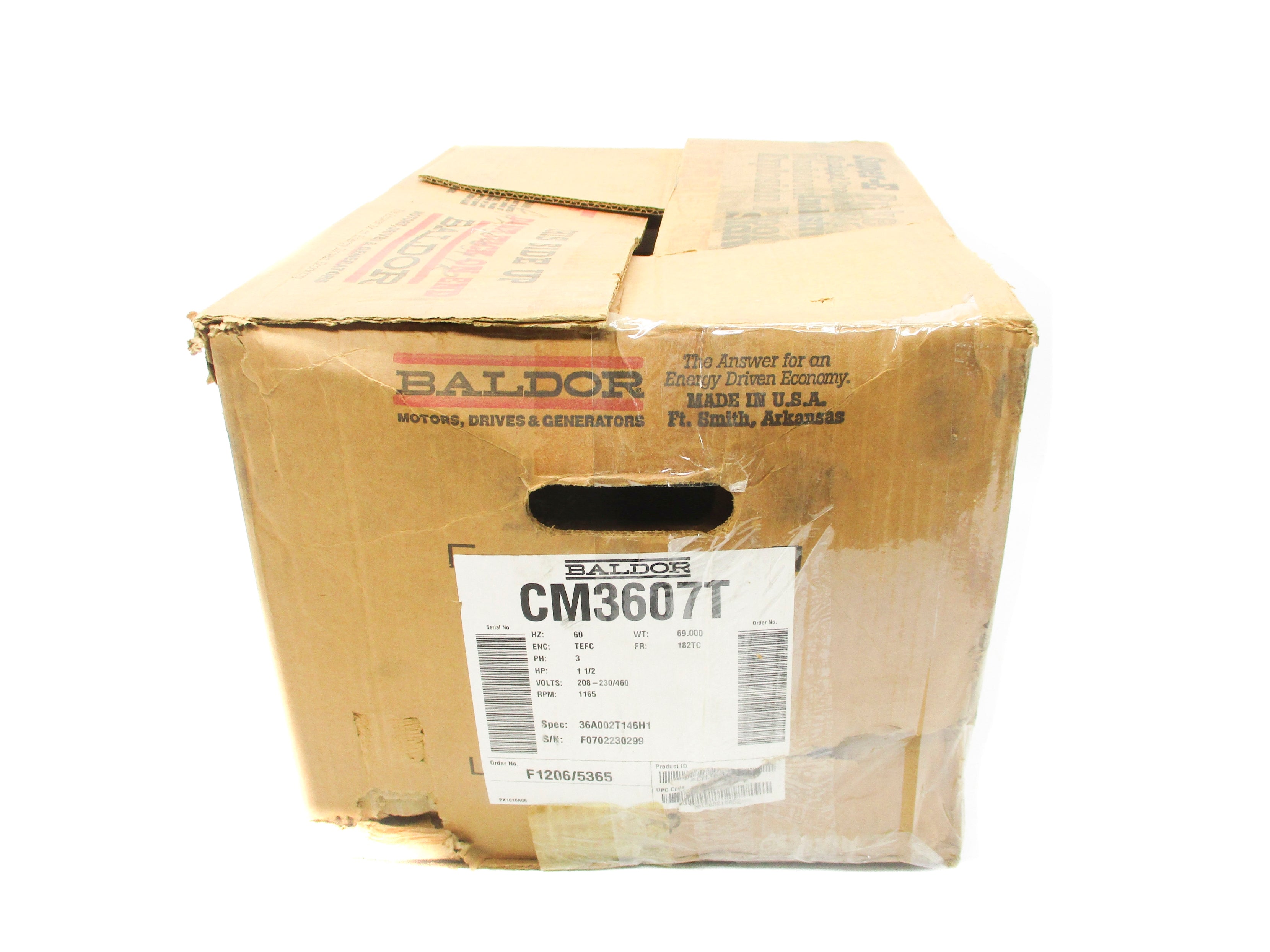 BALDOR CM3607T NSMP