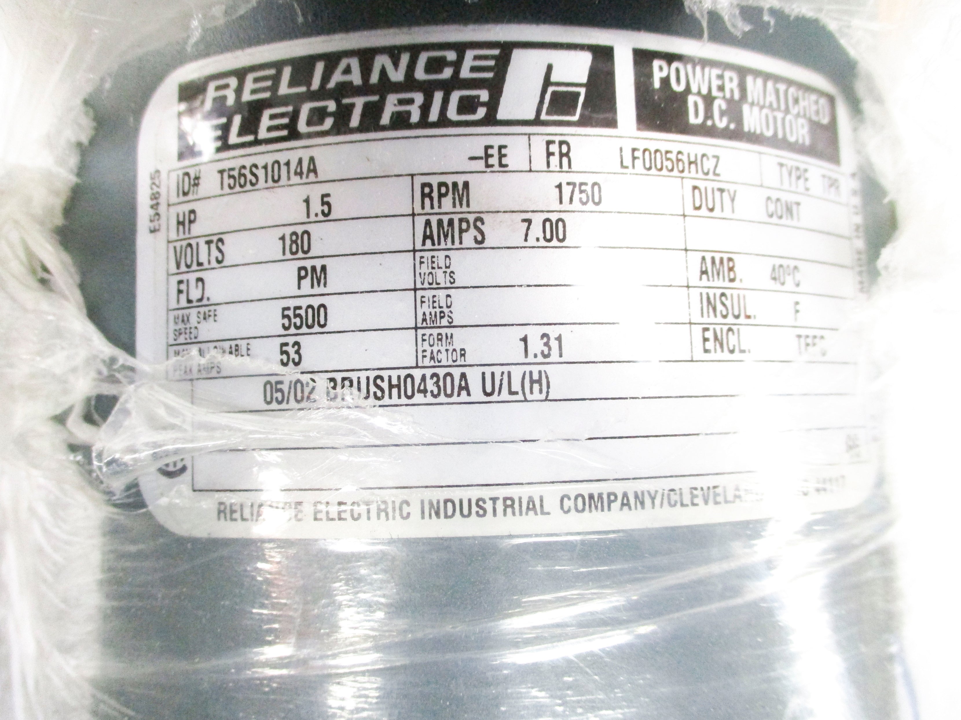 RELIANCE ELECTRIC T56S1014A NSMP