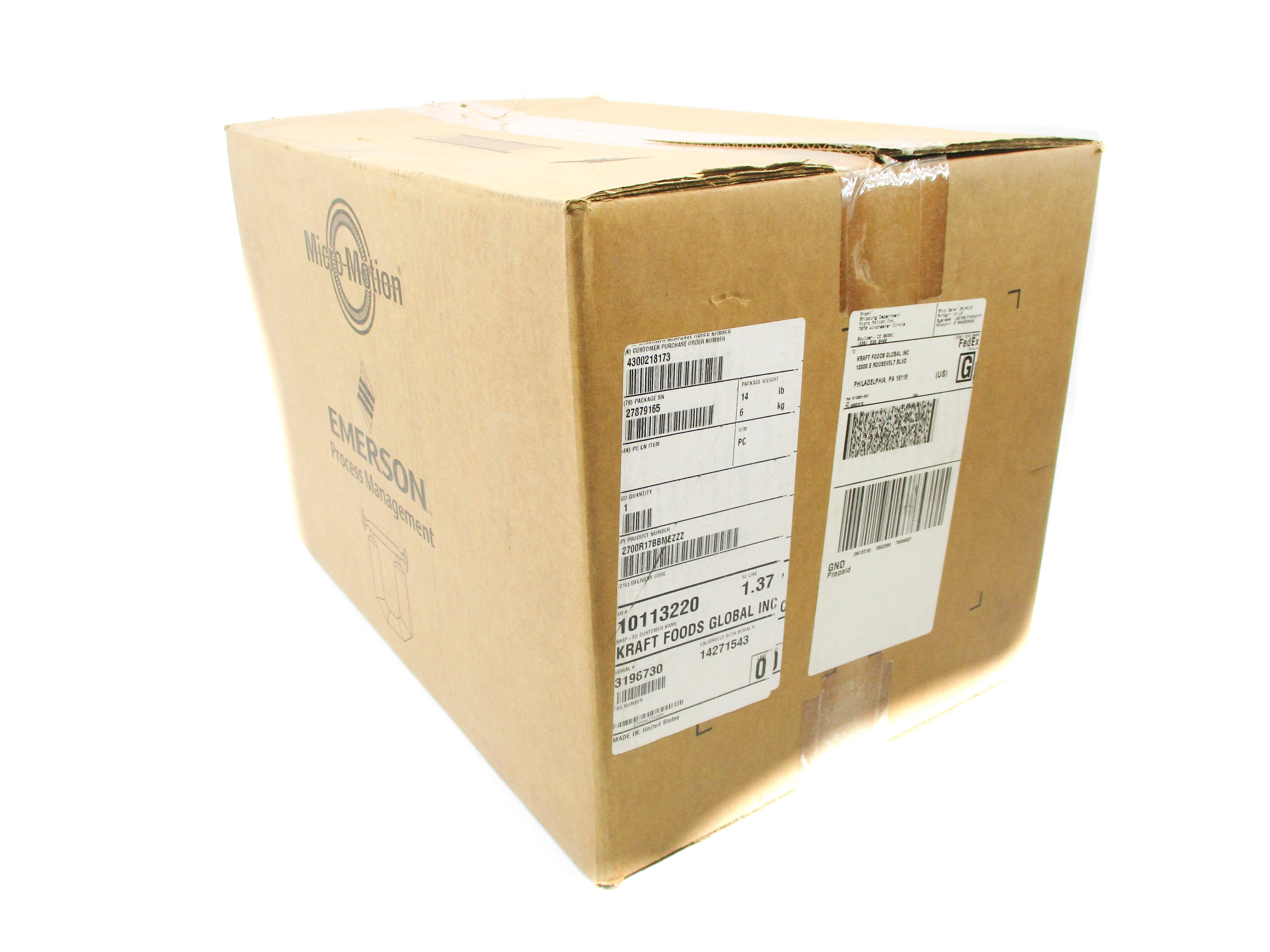 MICRO MOTION 2700R17BBMEZZZ NSMP