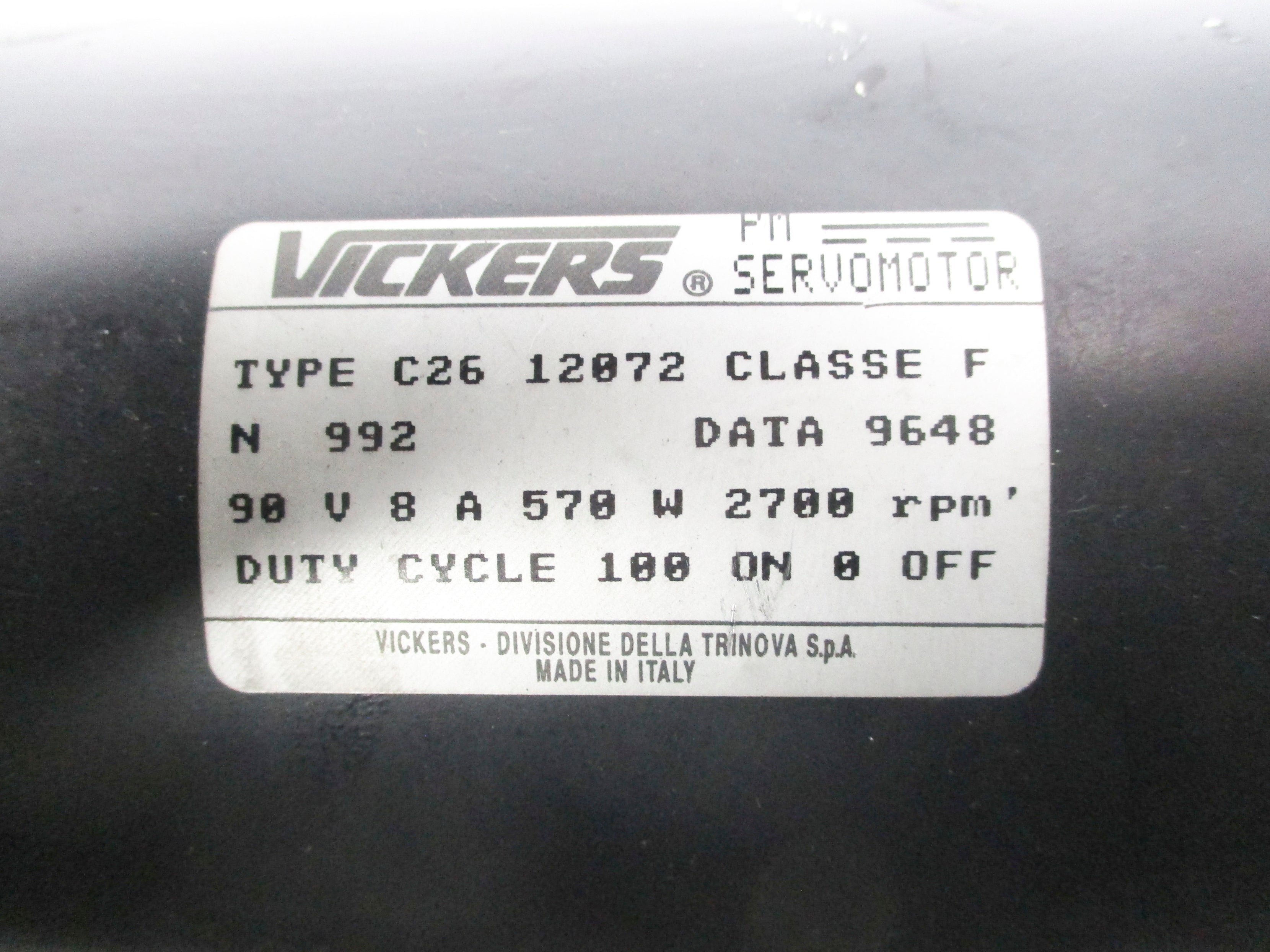 VICKERS C2612072 UNMP