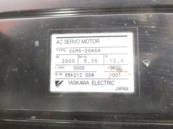 YASKAWA SGMS-20ASA UNMP