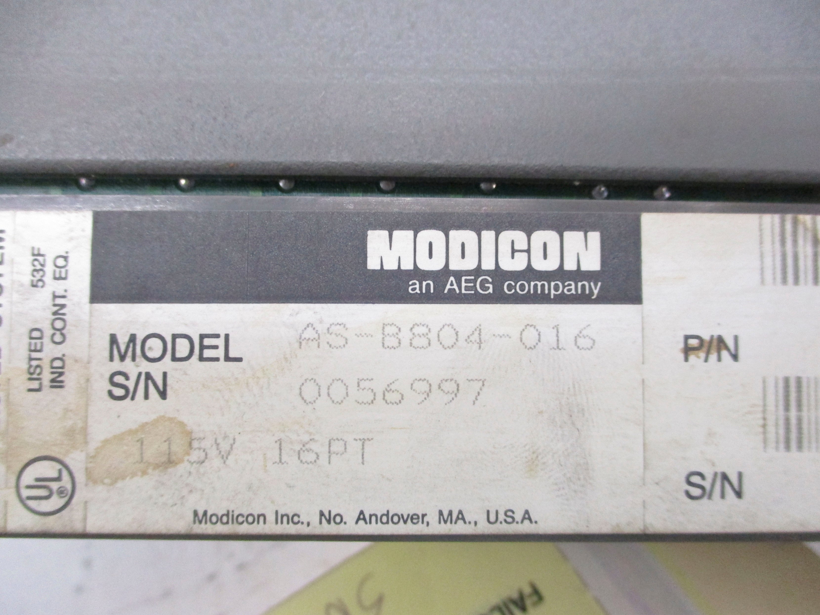 MODICON AS-B804-016 REMAN