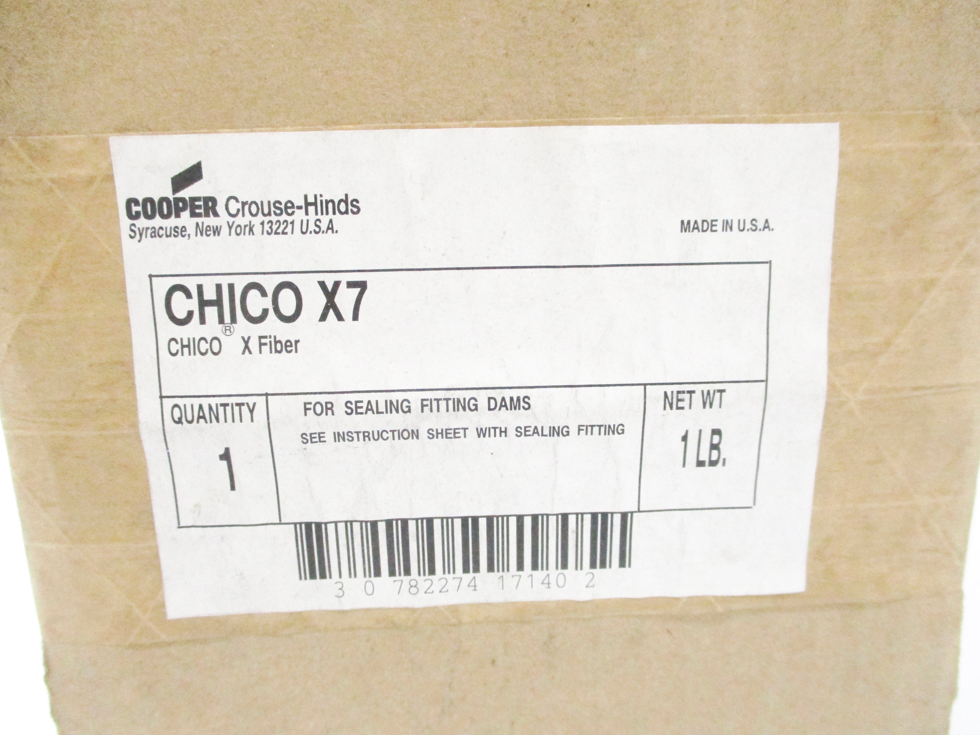 COOPER CHICOX7 NSFS